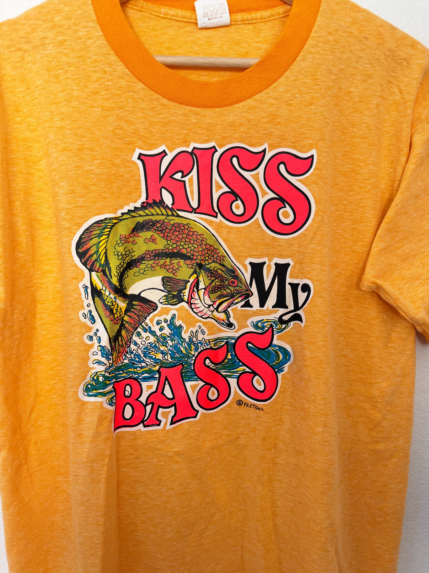 Vintage Kiss My Bass Tee