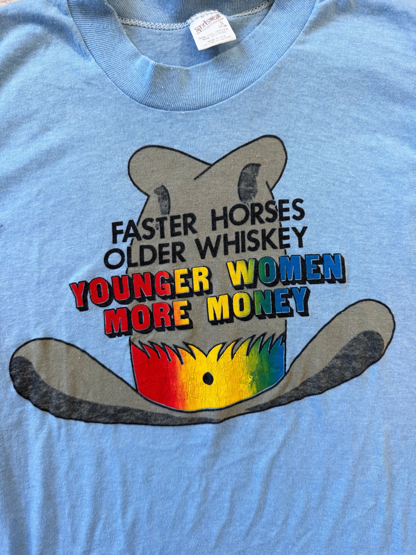 Vintage Faster Horses Tee