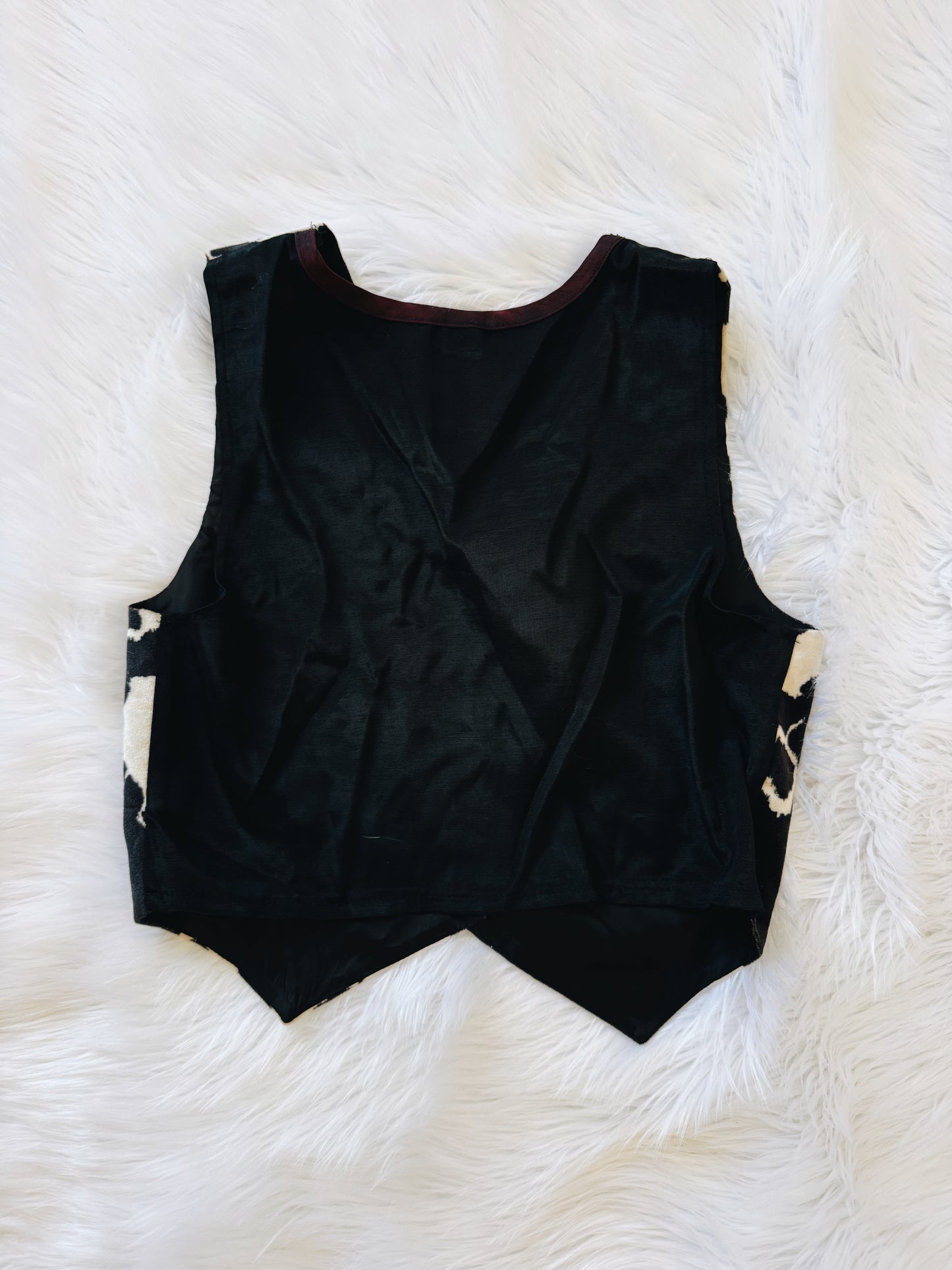 Vintage Cowhide Vest