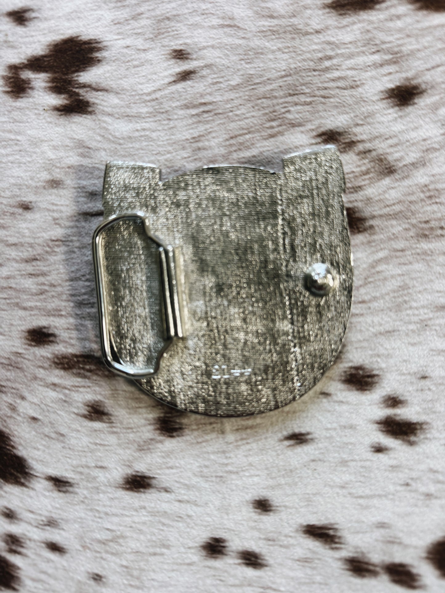 Vintage Horseshoe Belt Buckle