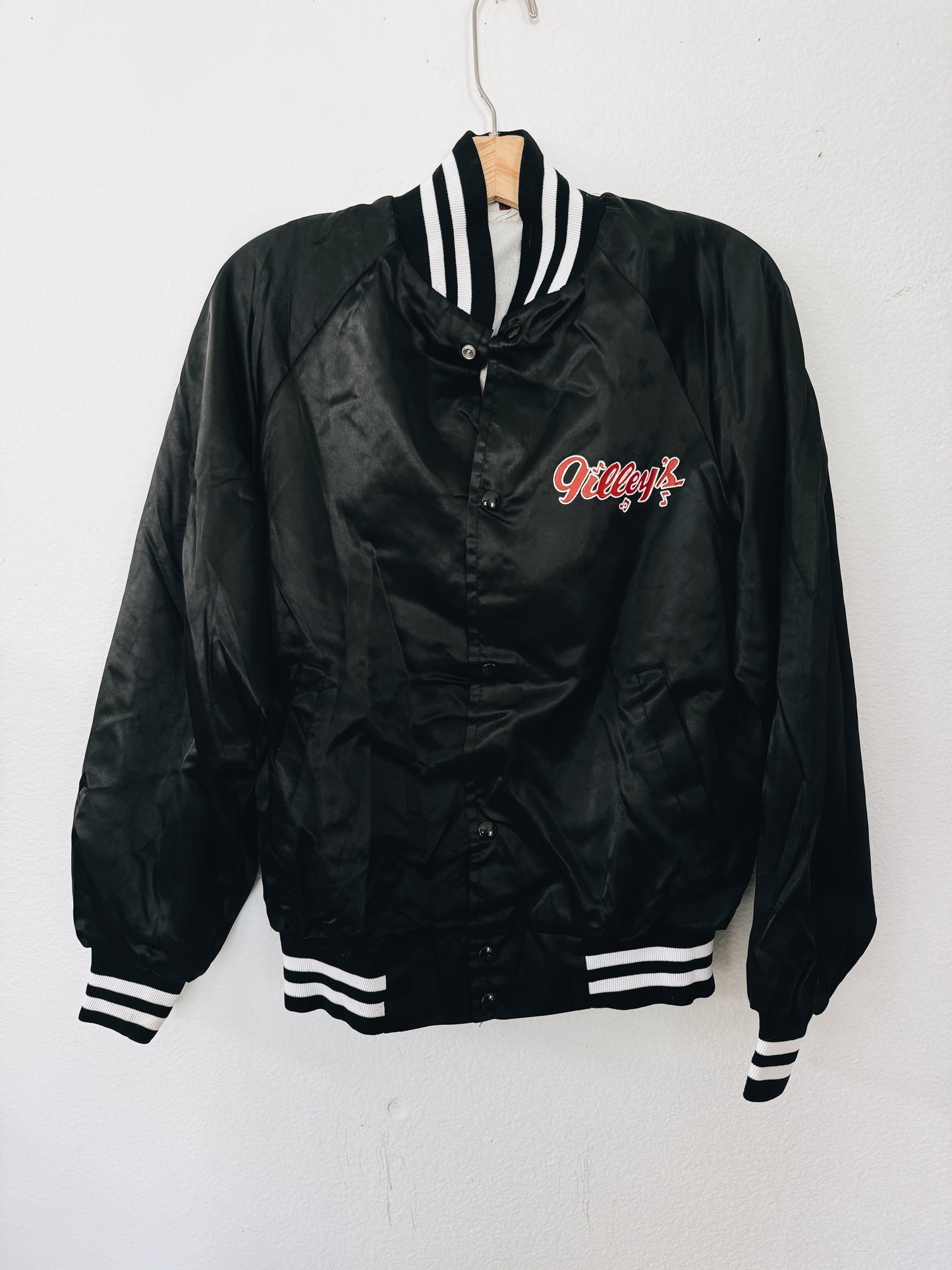 Vintage Signed Gilley's Bomber Jacket