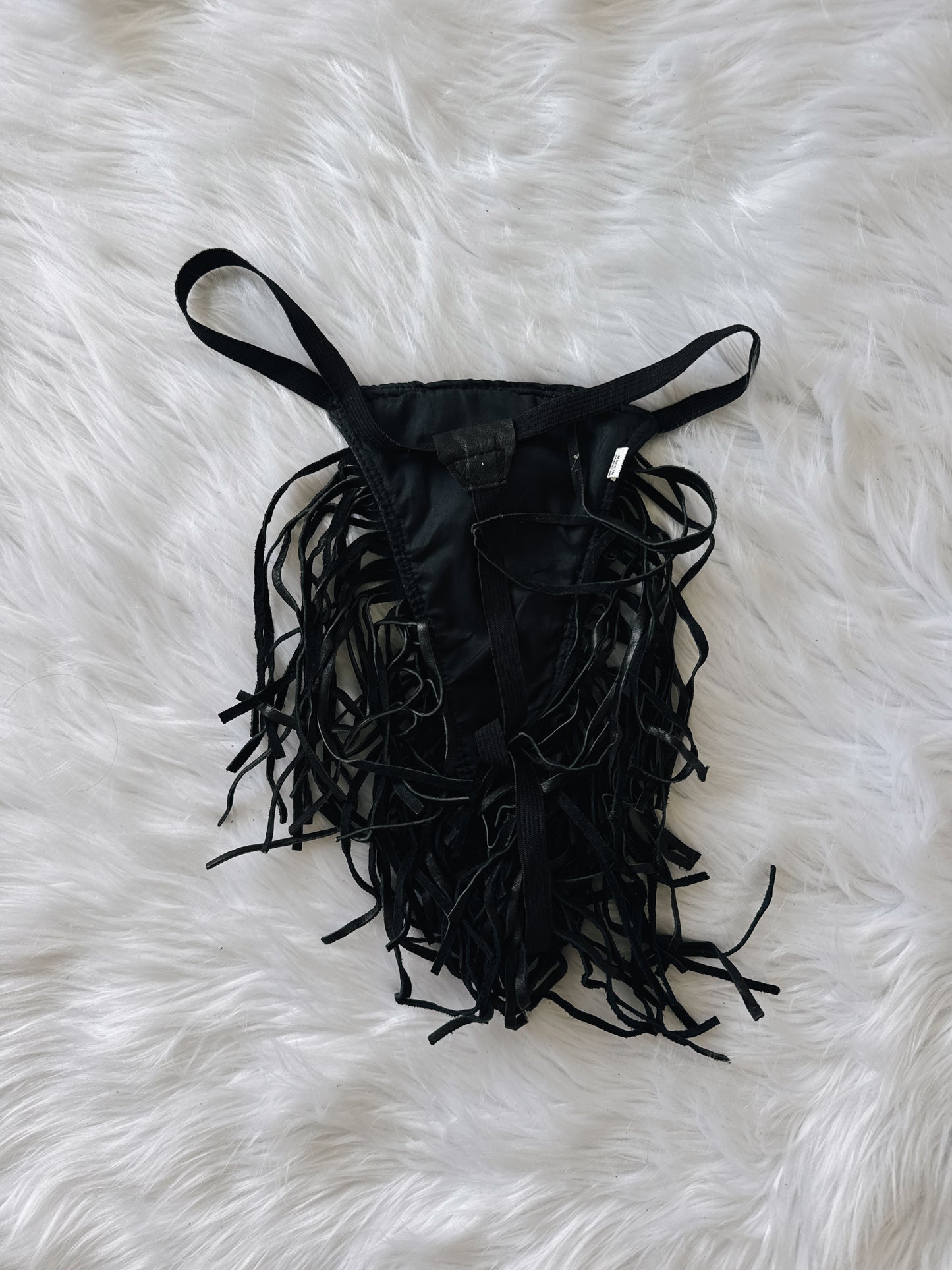 Vintage Leather Fringe Flame Bottoms