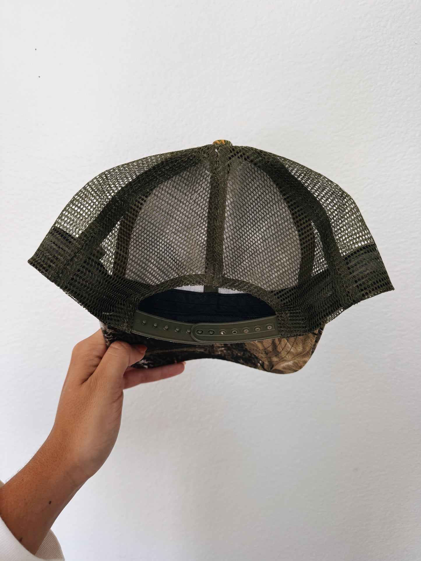 Vintage Camo Winchester Patch Hat