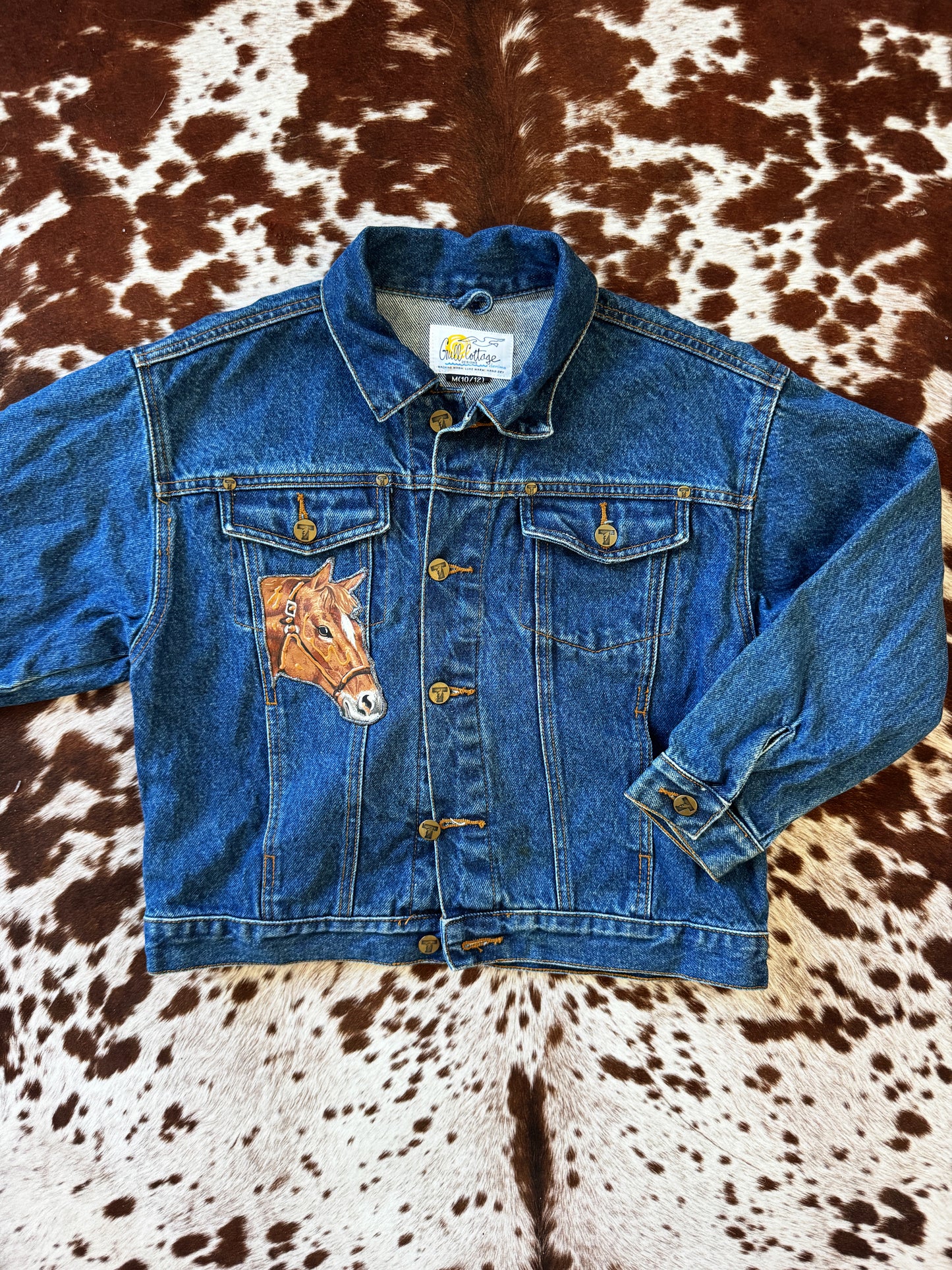 Vintage Horses Denim Jacket