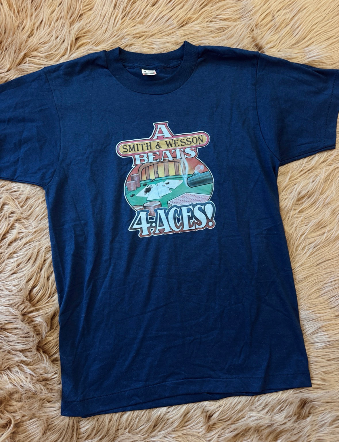 Vintage Smith & Wesson 4 Aces Tee