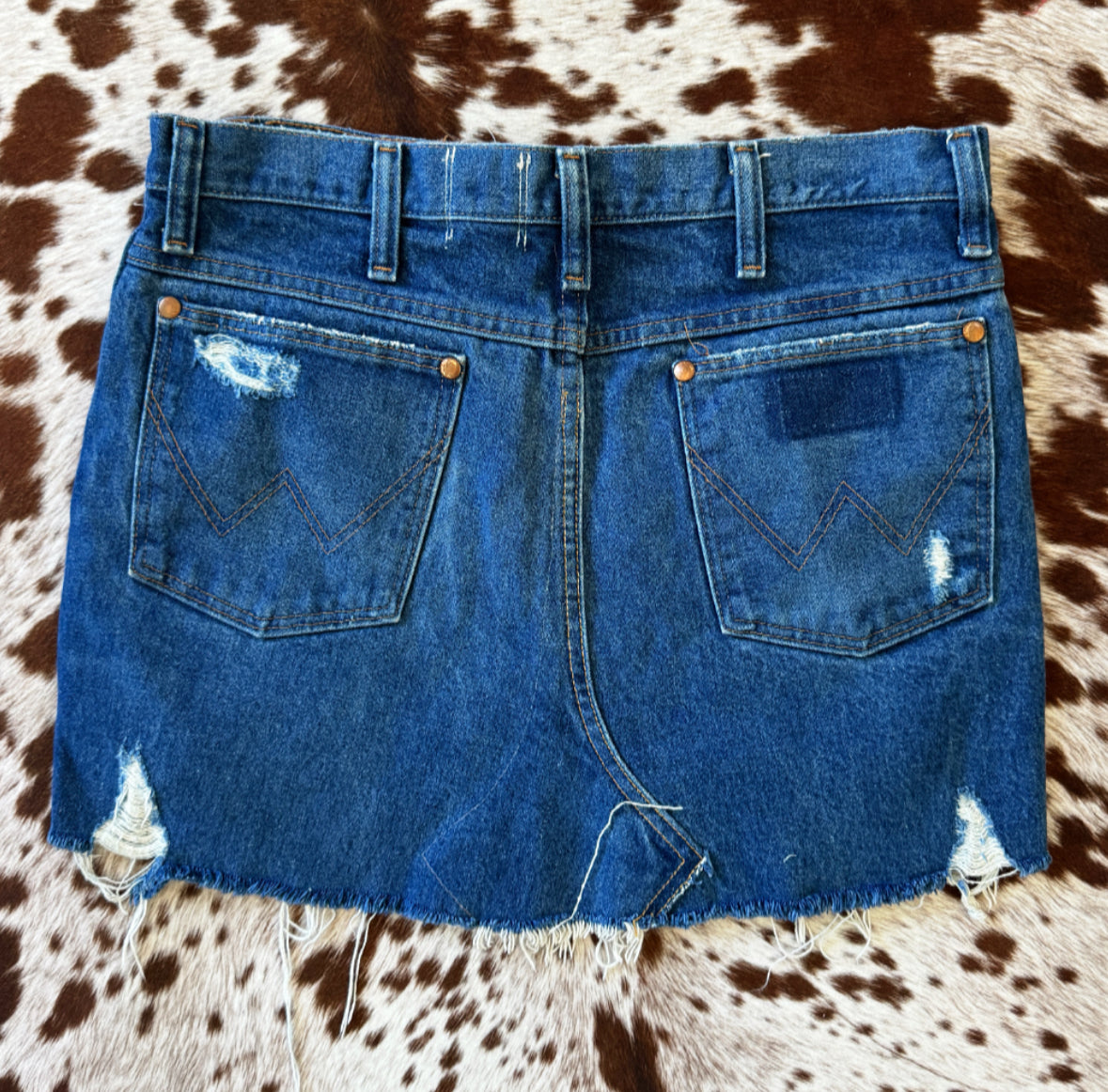 Vintage Wrangler Denim Skirt