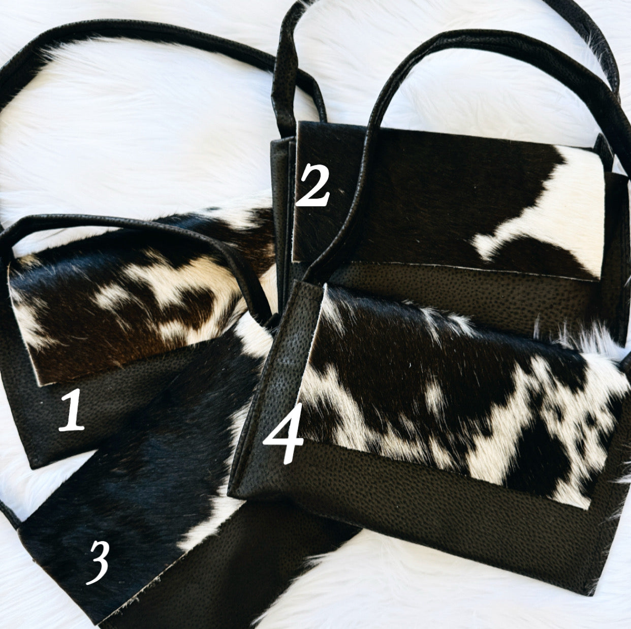 Cowhide Leather Purse