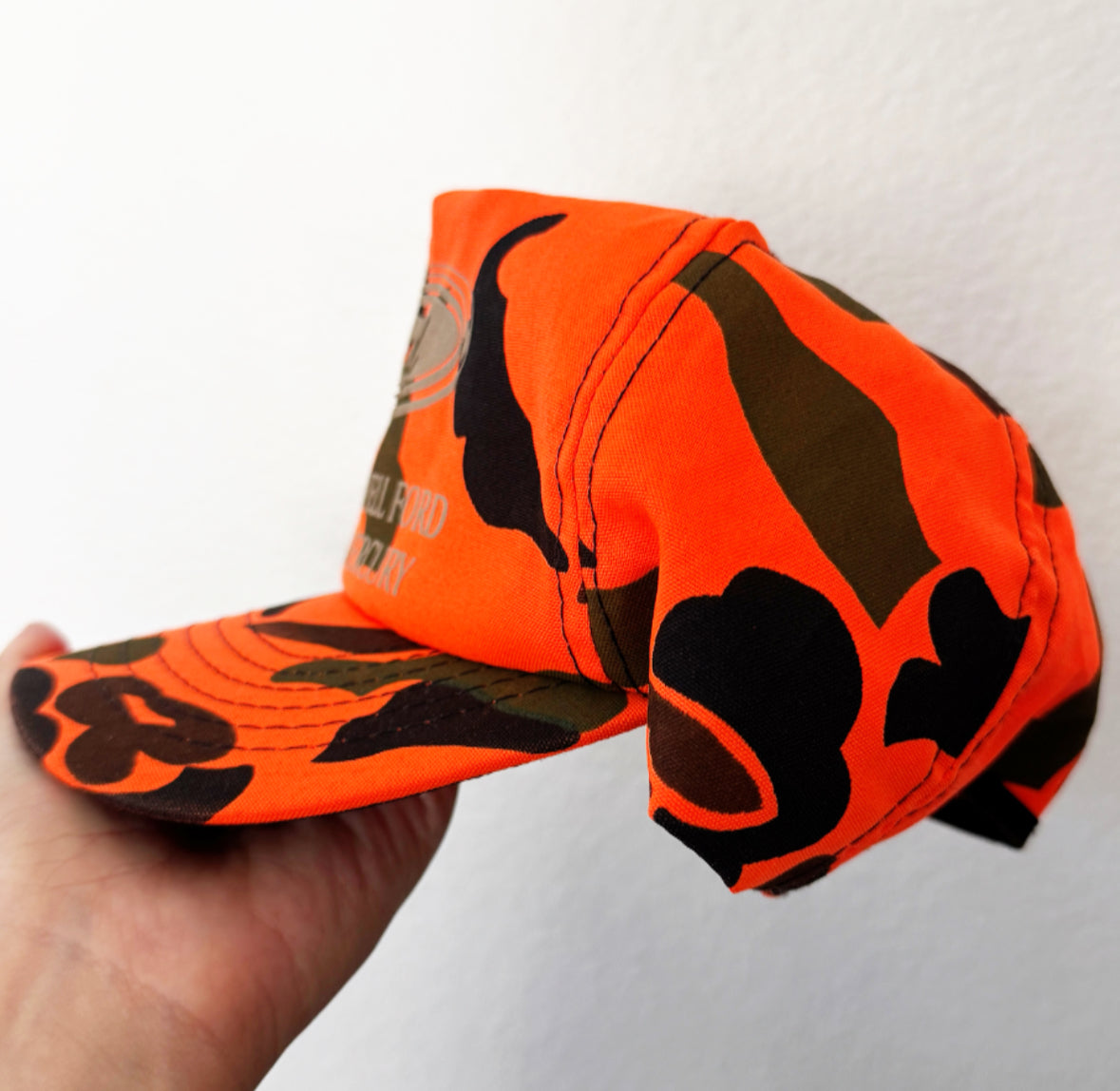 Vintage Ford Camo Hat