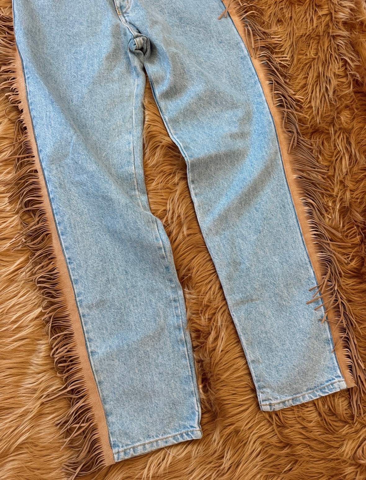 Vintage Fringe Jeans