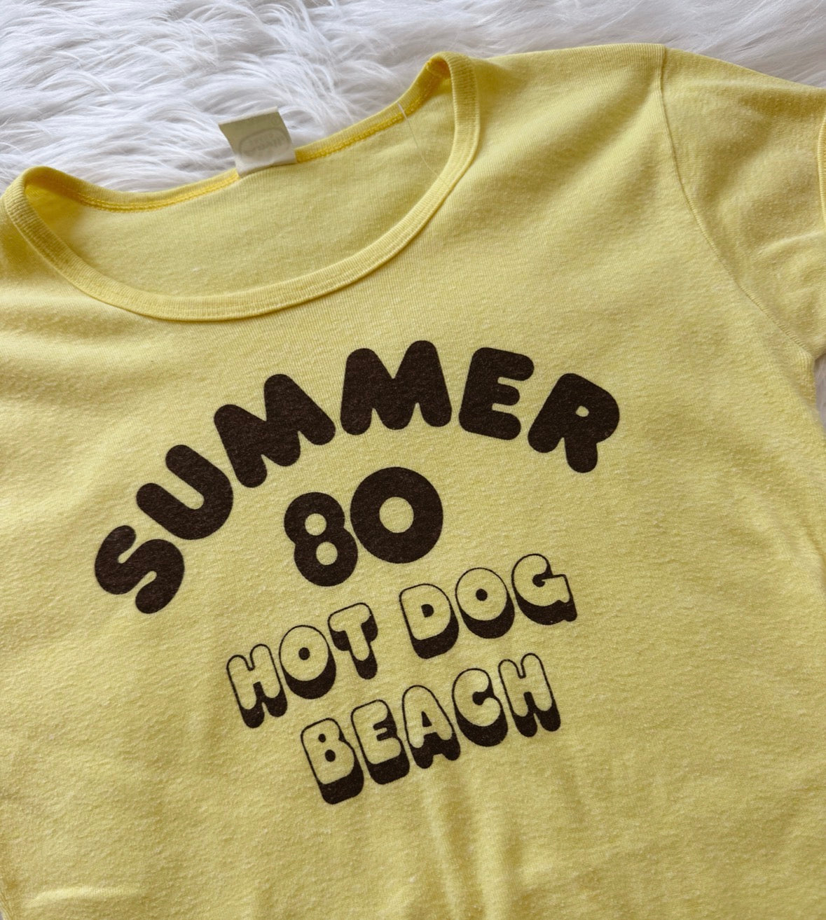 Vintage Hot Dog Beach Tee