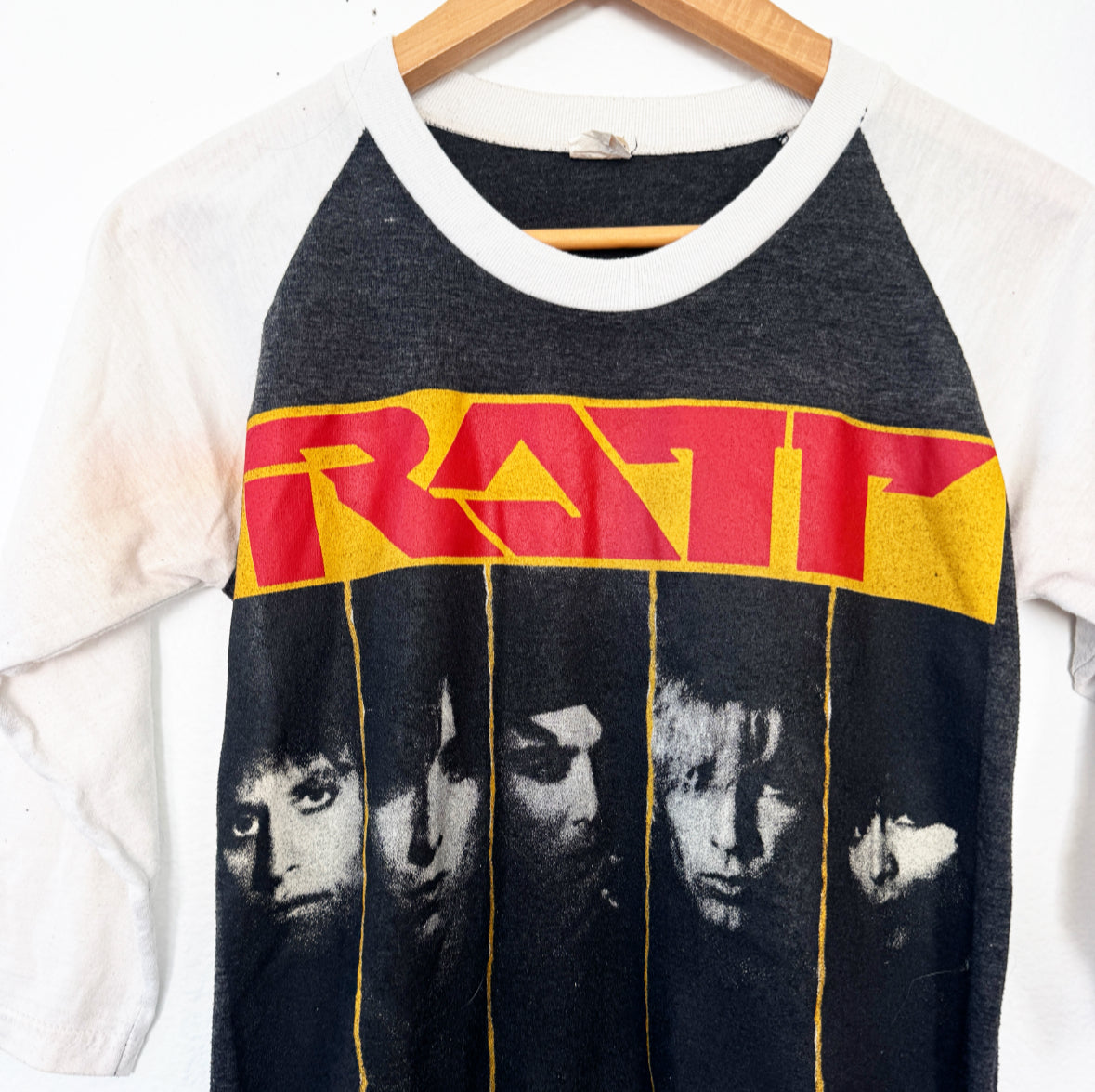 Vintage Ratt Baseball Sleeve Tee