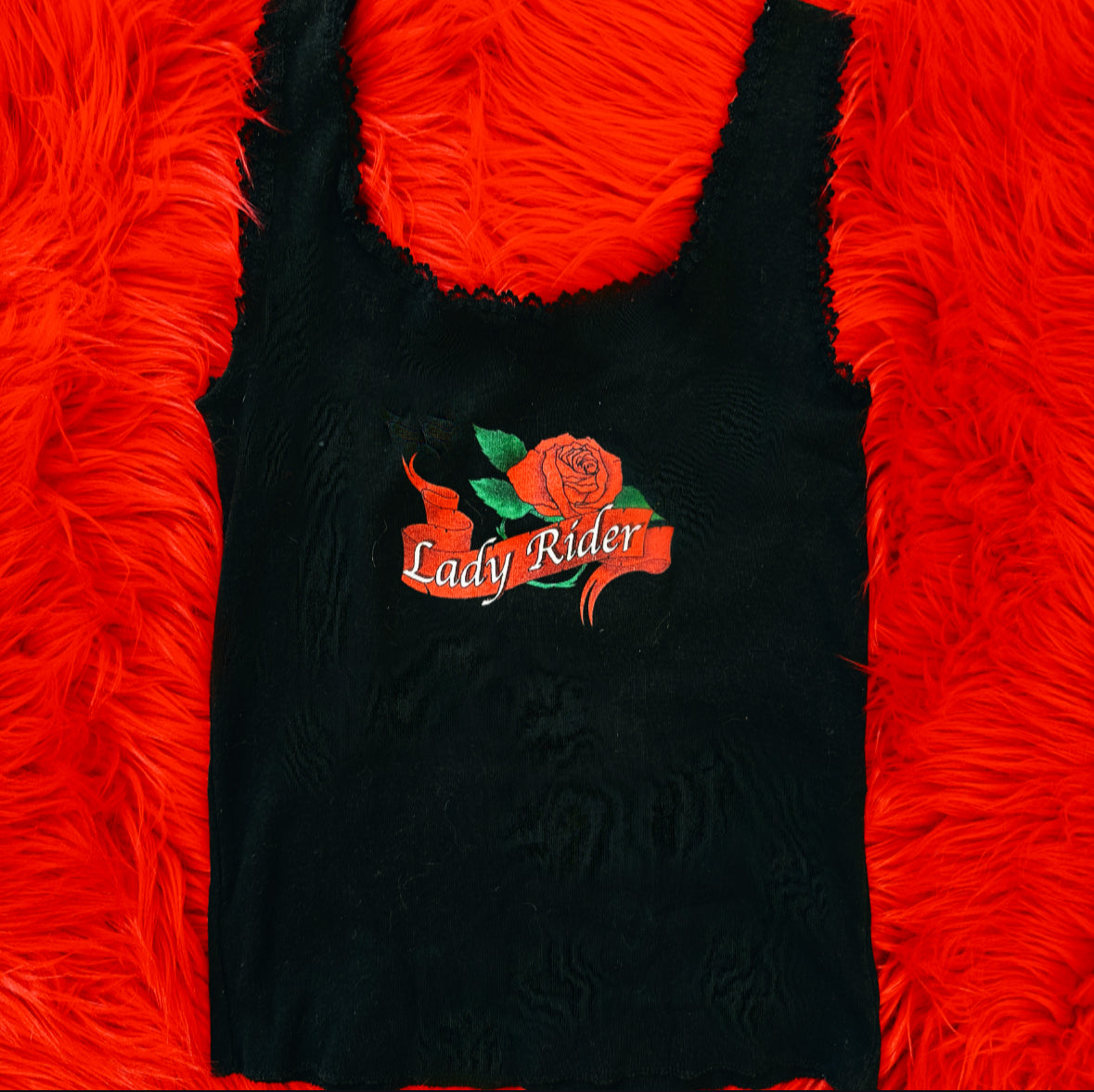 Vintage Lady Rider Tank Top