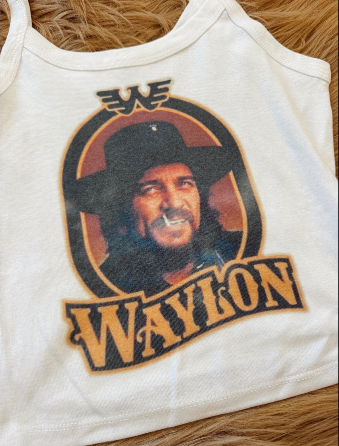 Waylon Jennings Tank Top