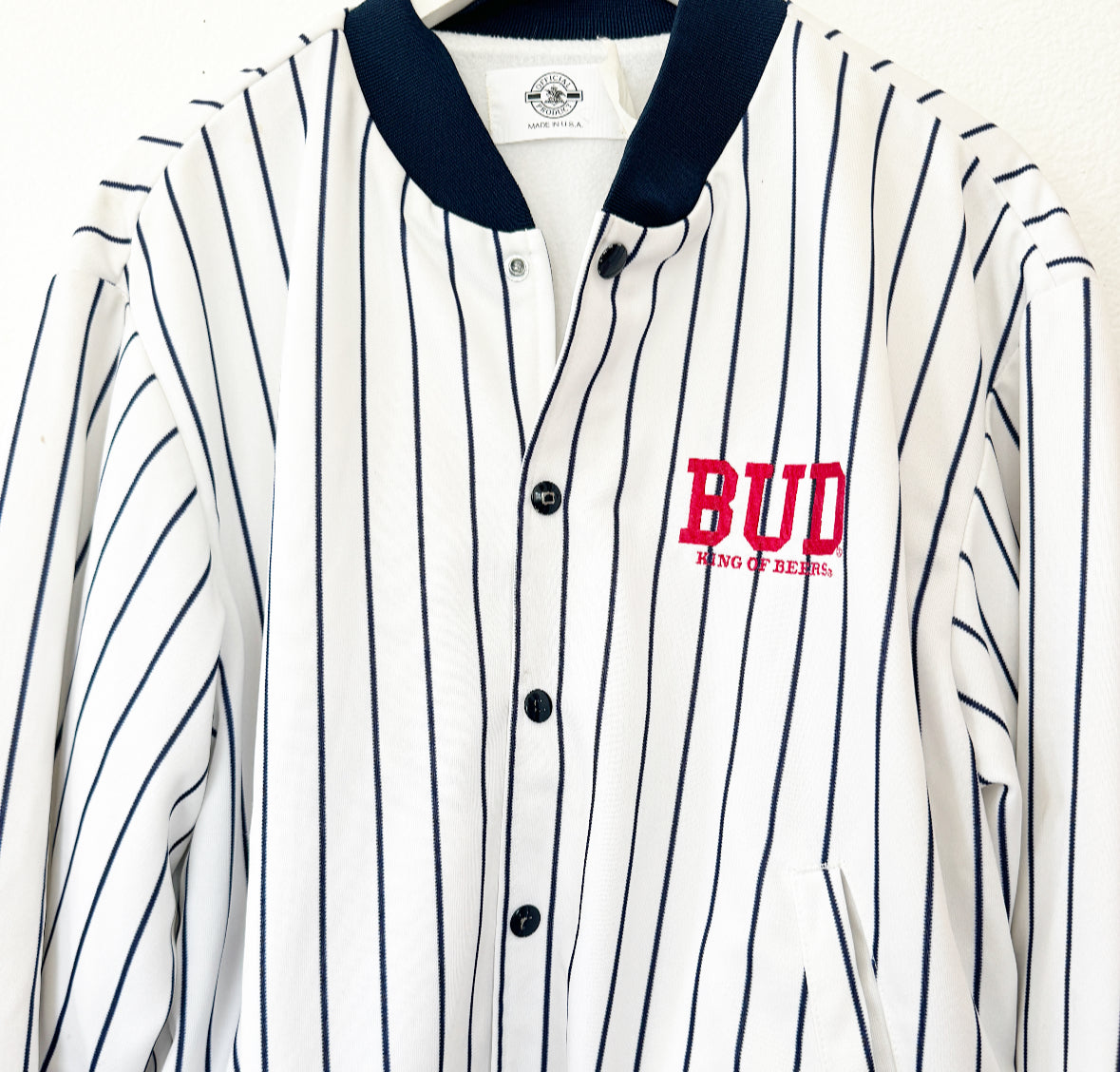 Vintage Bud Bomber Jacket