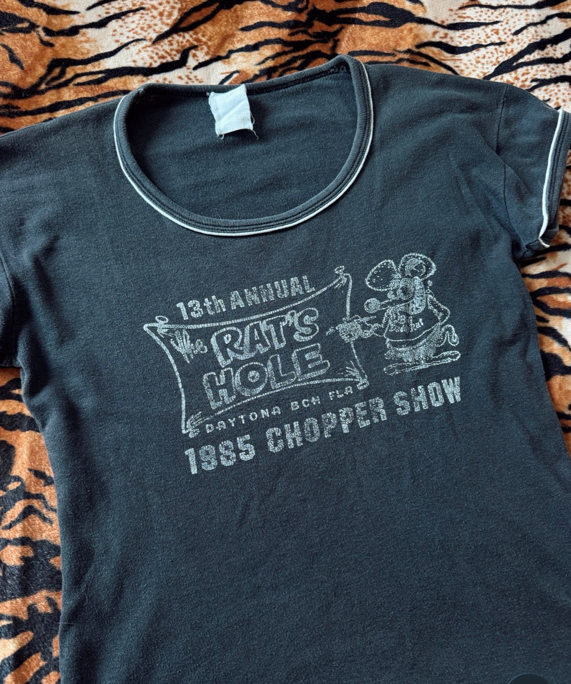 Vintage Rats Hole Chopper Show Tee