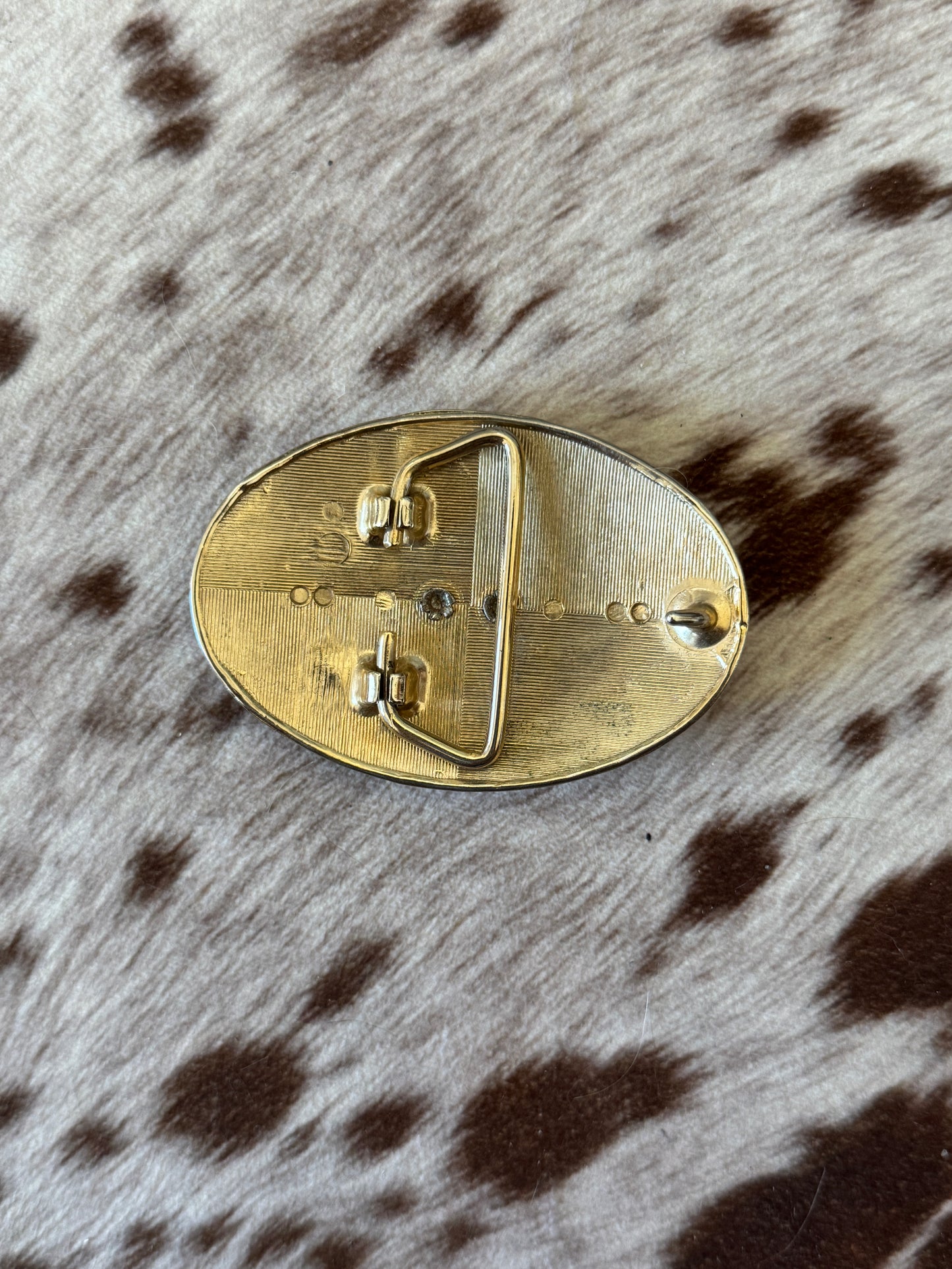 Vintage Horses Belt Buckle