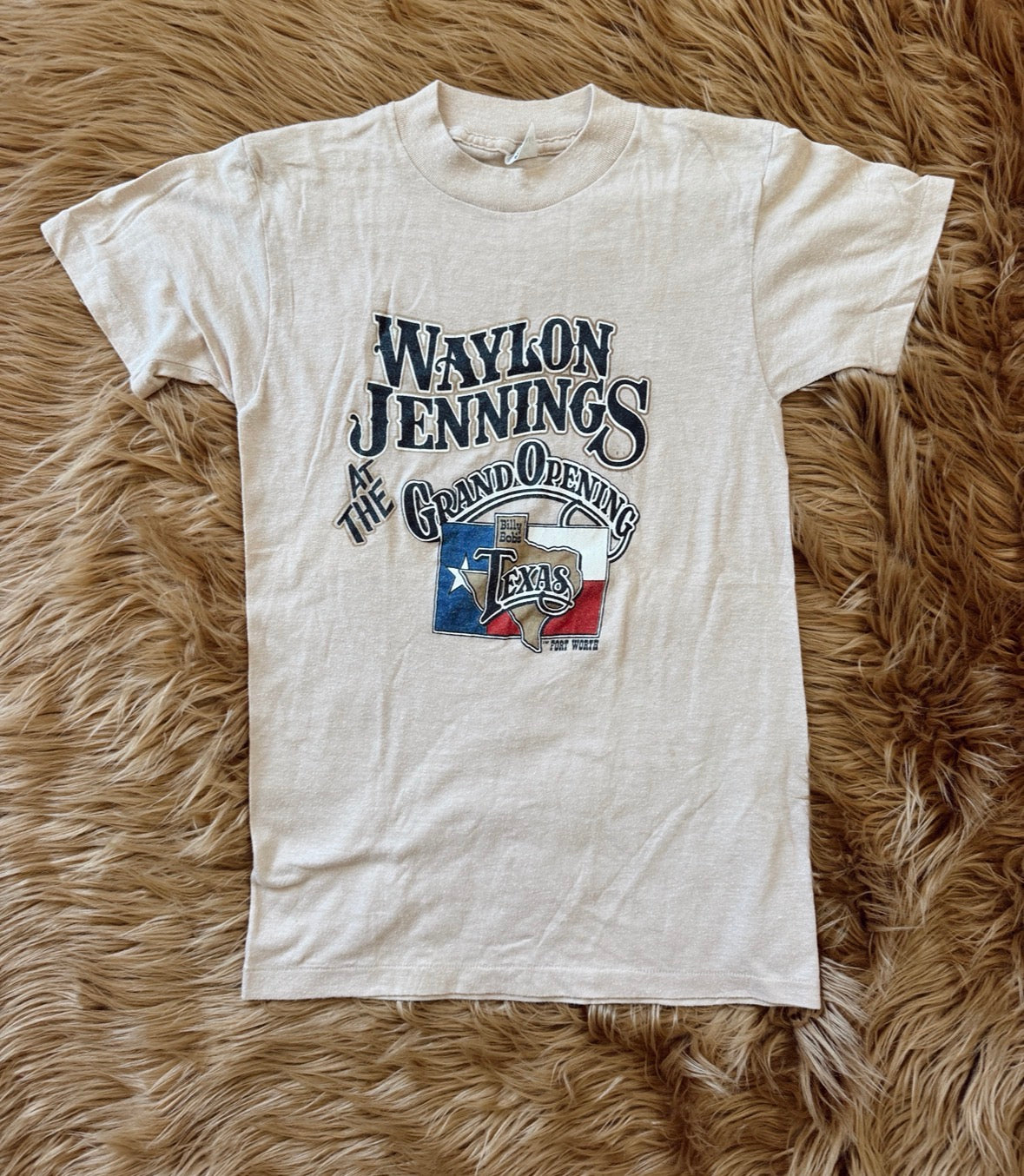 Vintage Waylon Jennings Bily Bobs Tee