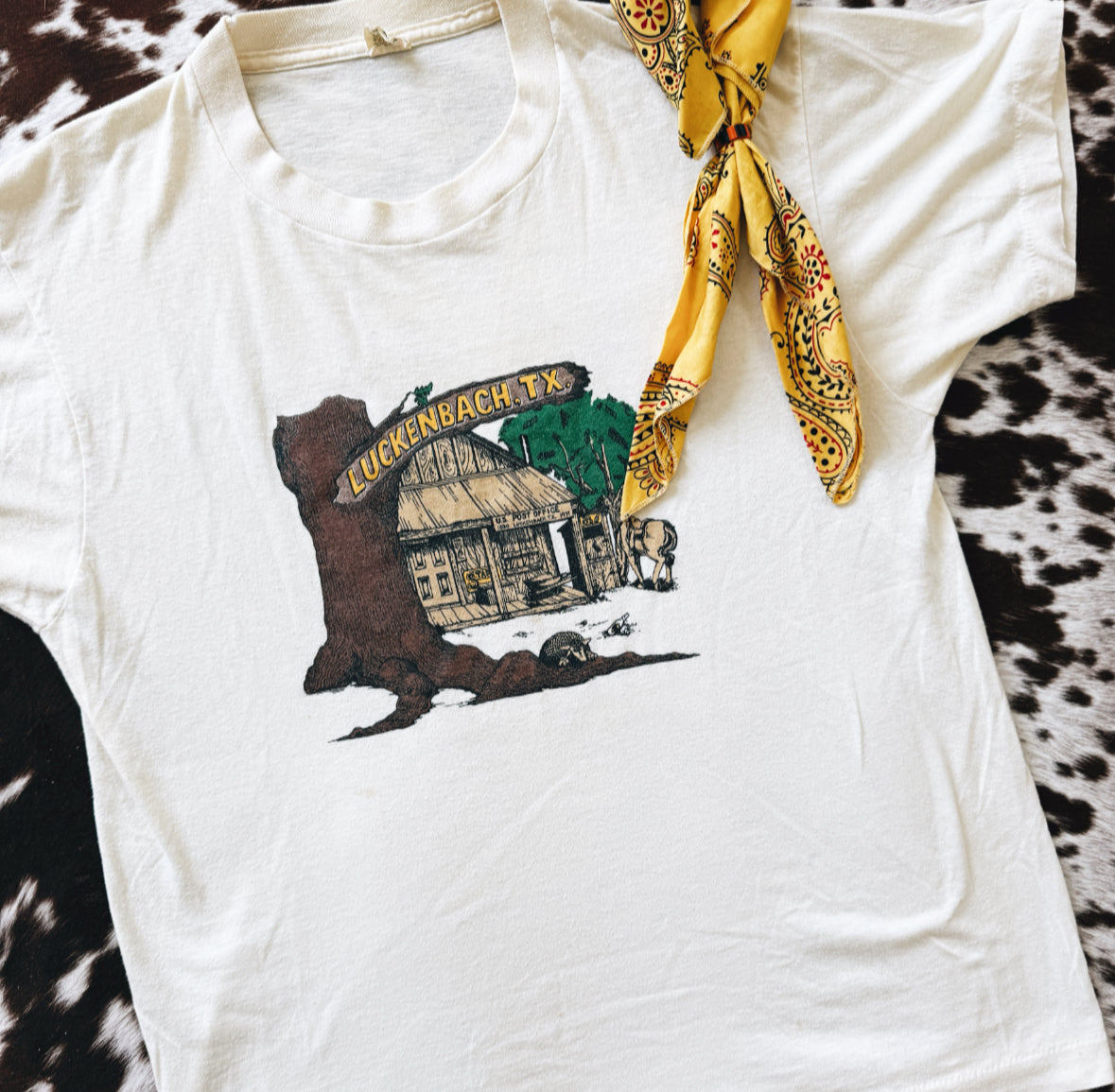 Vintage Luckenbach Texas Tee