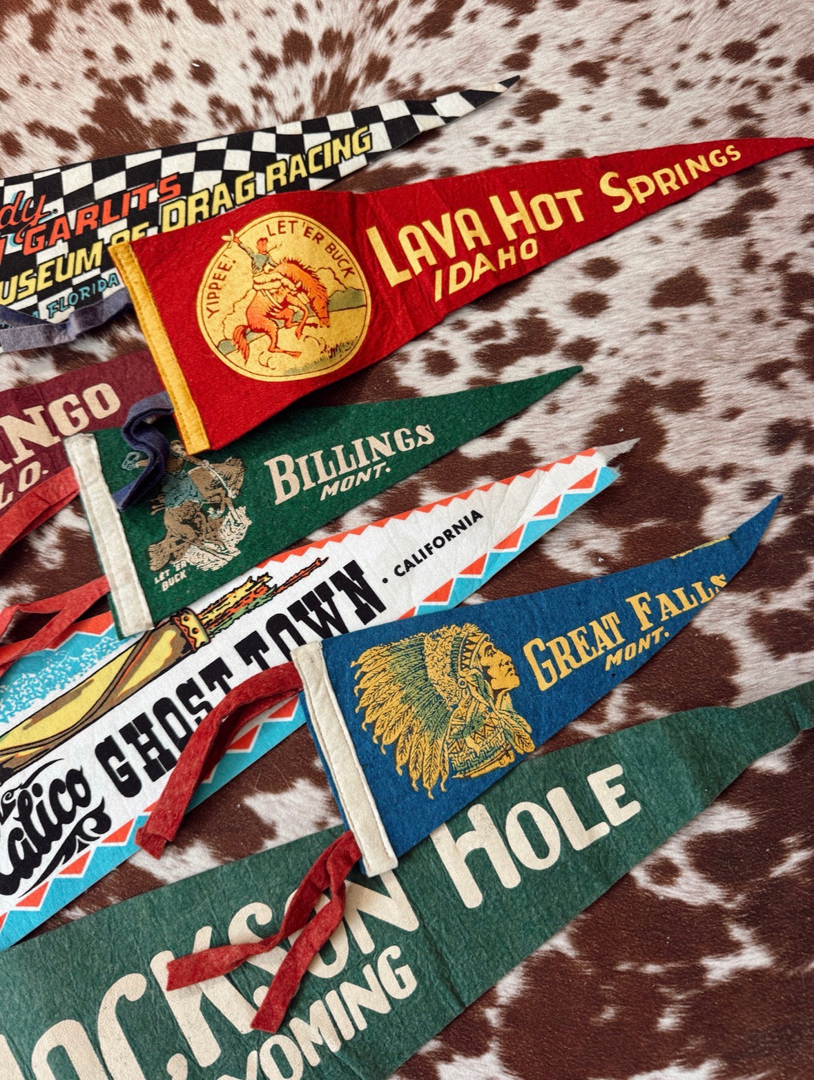 Vintage Pennant Flags