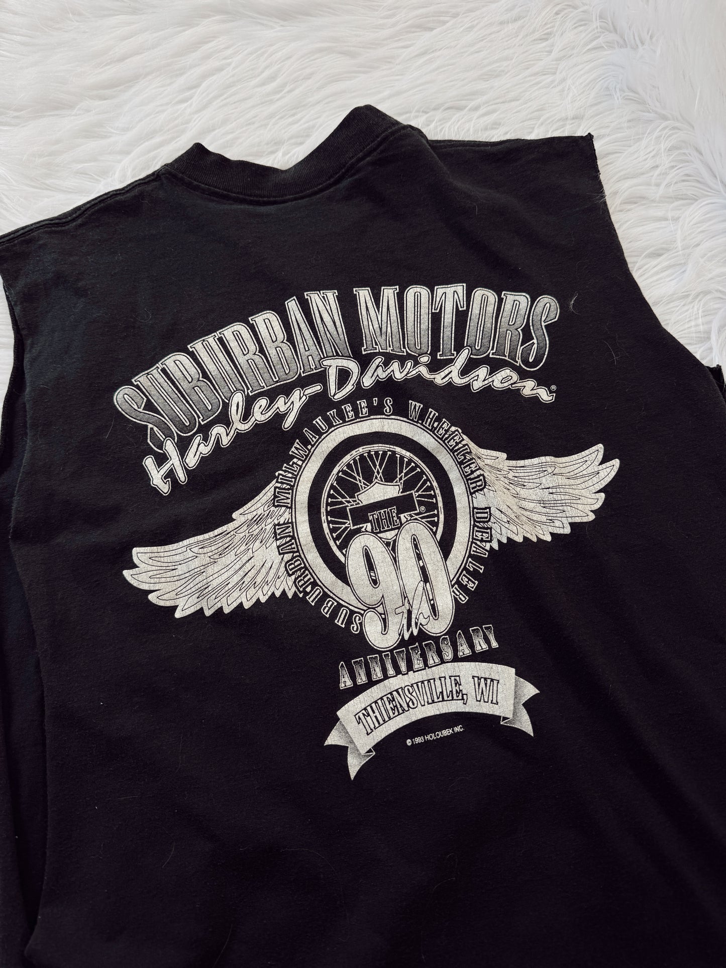Vintage Harley Davidson Pipes Tank Top