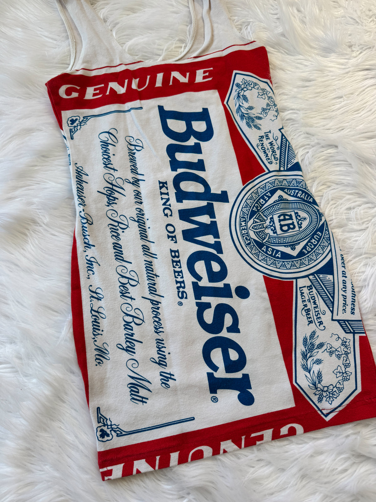 Vintage Budweiser Dress
