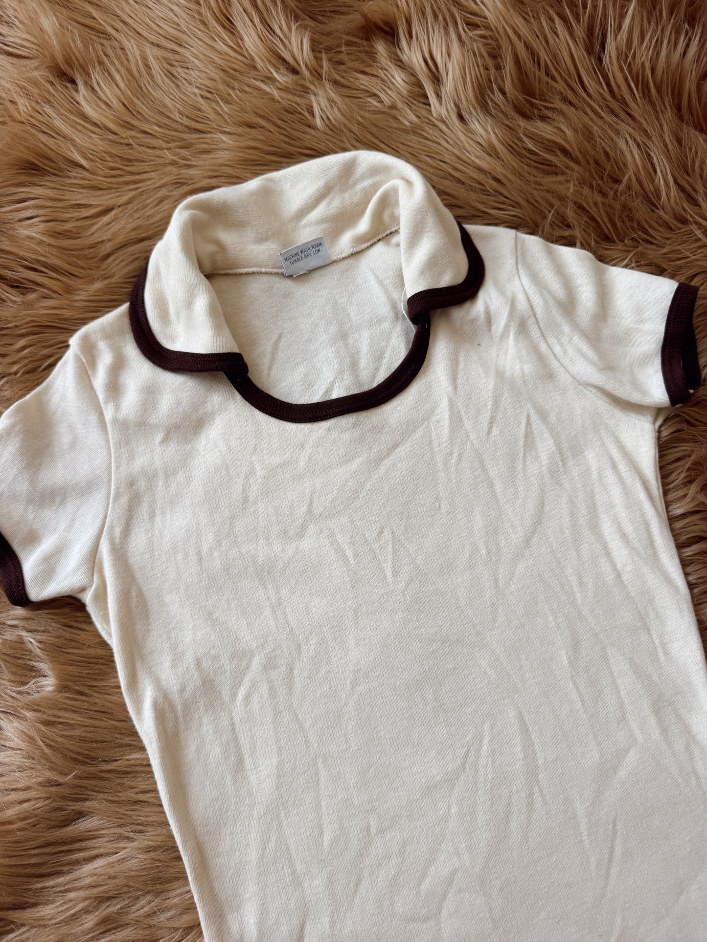 Vintage 70s Collared Tee