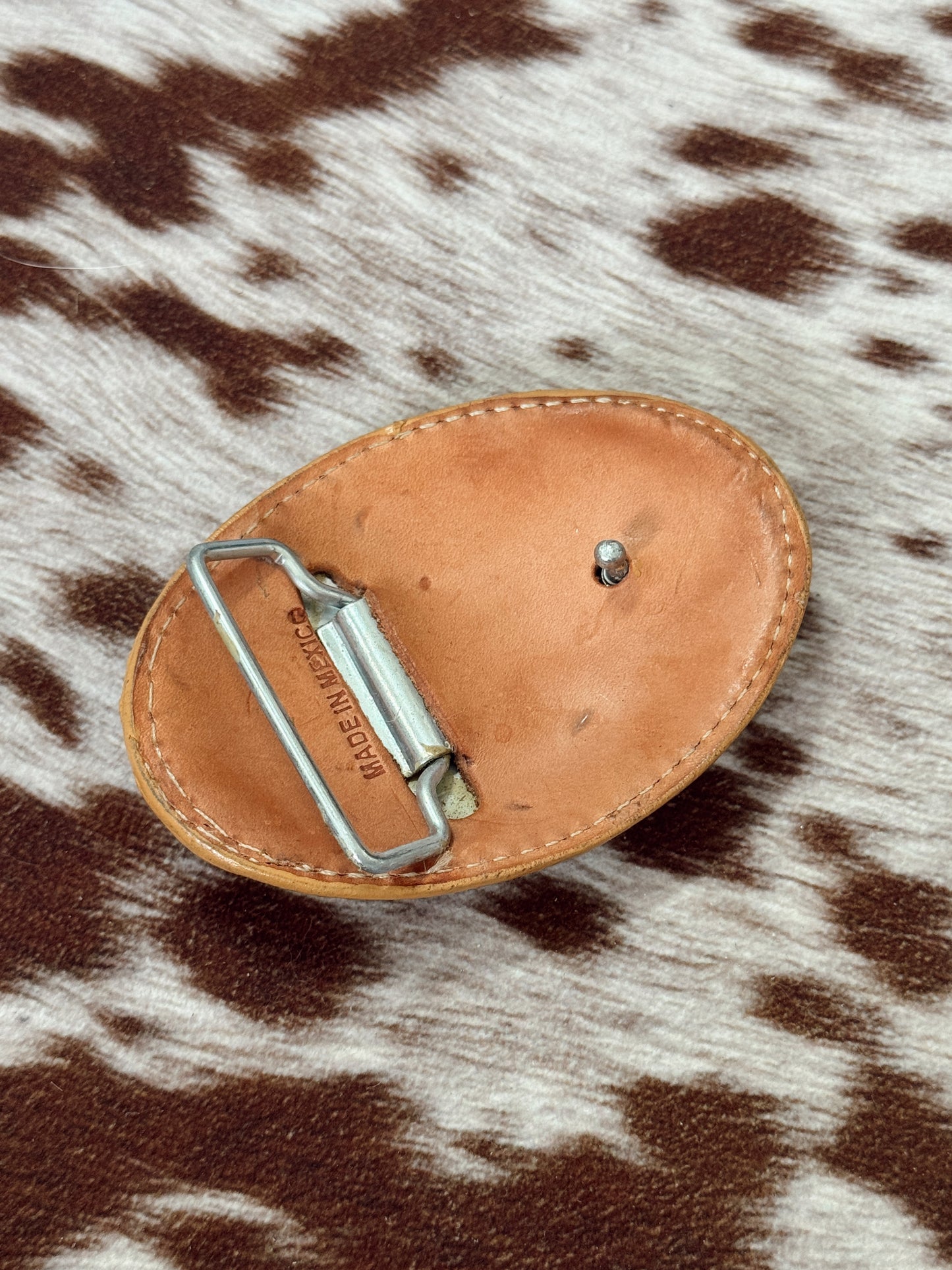 Vintage Gator Belt Buckle