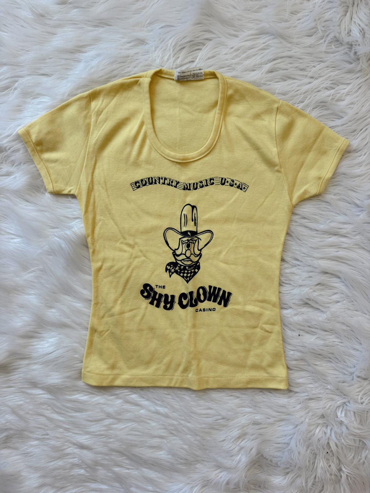 Vintage Country Music Shy Clown Tee