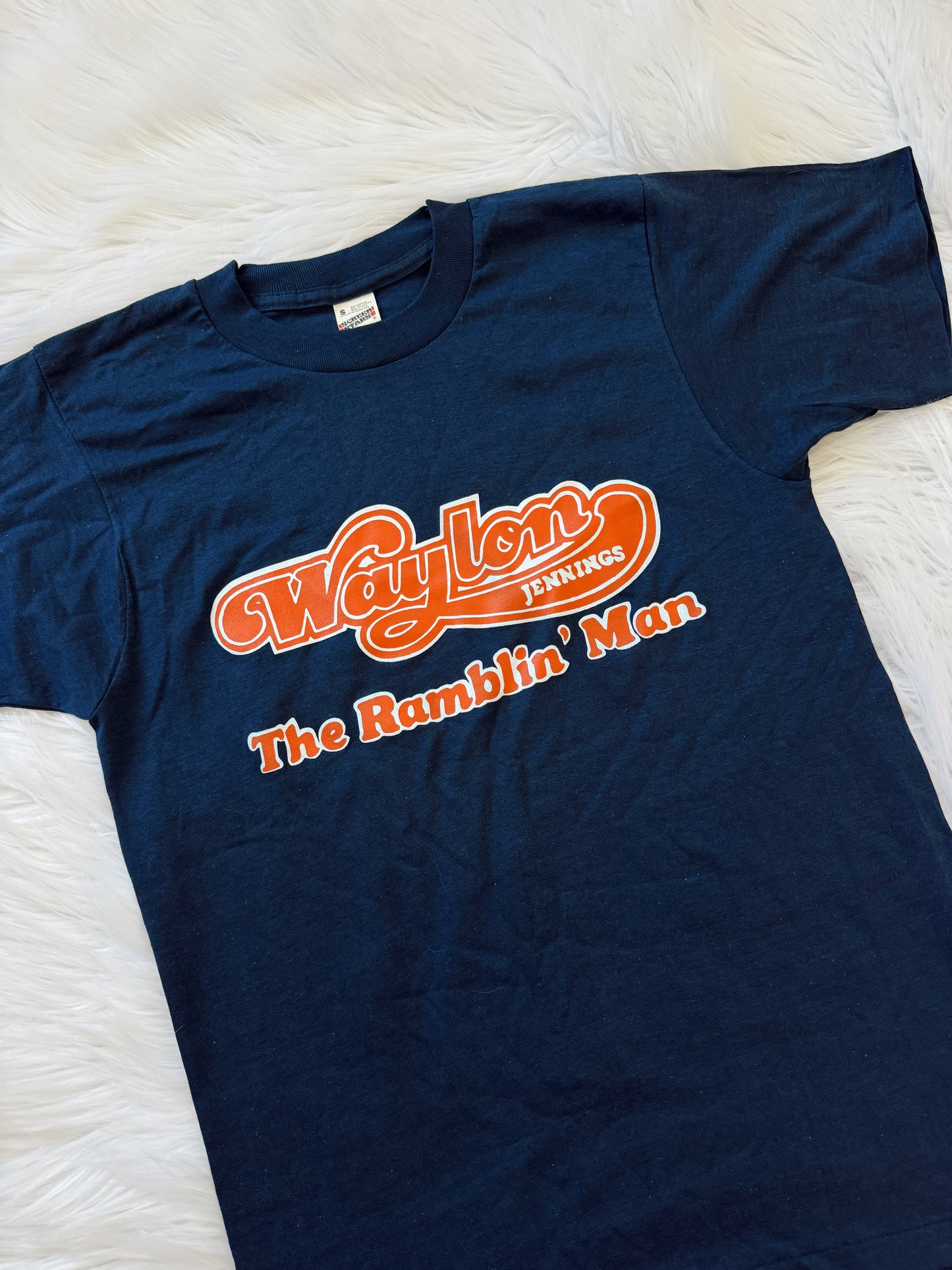 Vintage Waylon Jennings Ramblin' Man Tee