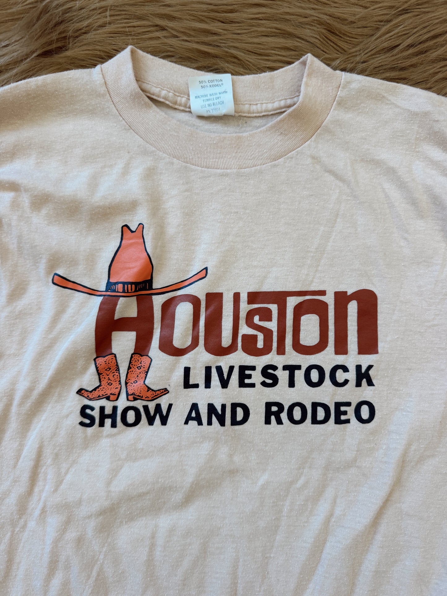 Vintage Houston Livestock Show & Rodeo Tee