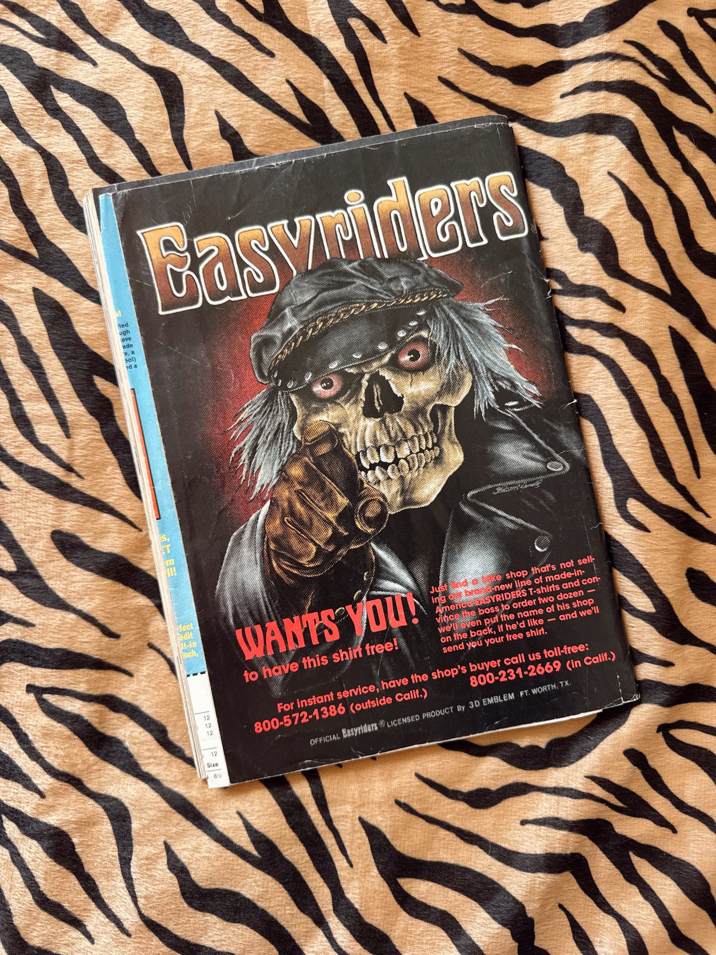 Vintage Easyriders October 1986 Magazine