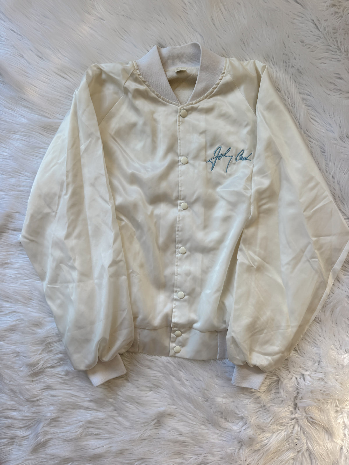 Vintage Johnny Cash Bomber Jacket