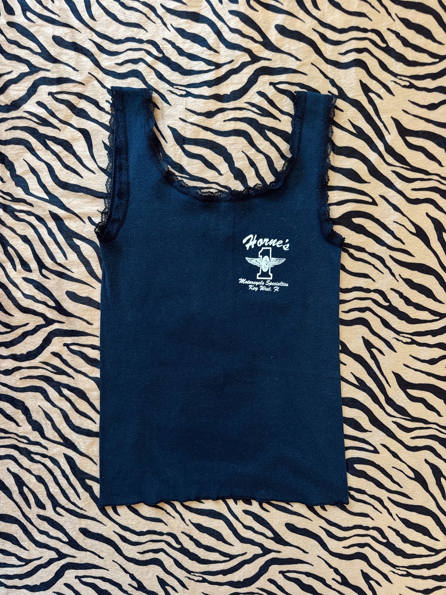 Vintage Hornes Biker Tank