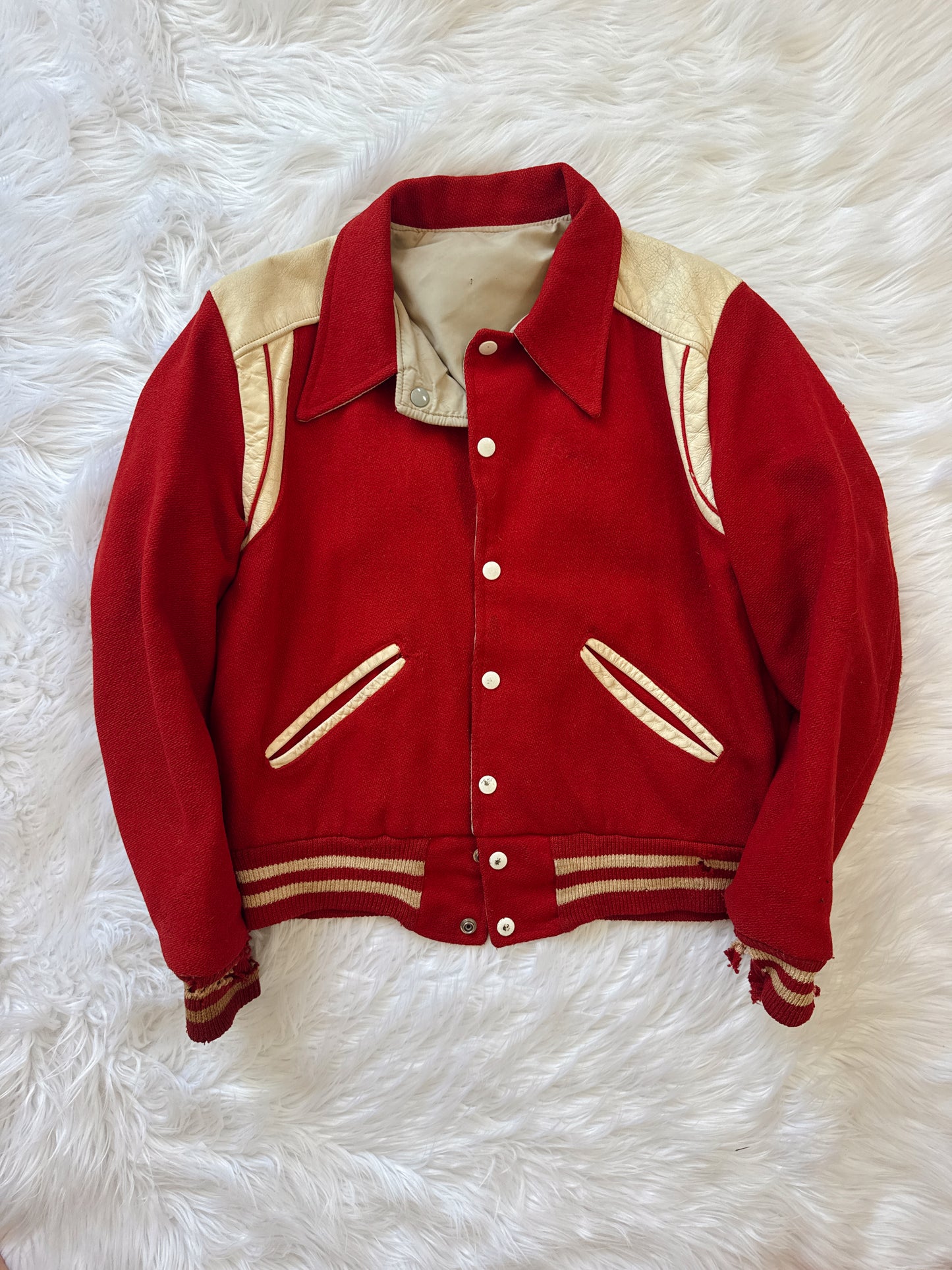 Vintage Bridgeport Varsity Jacket