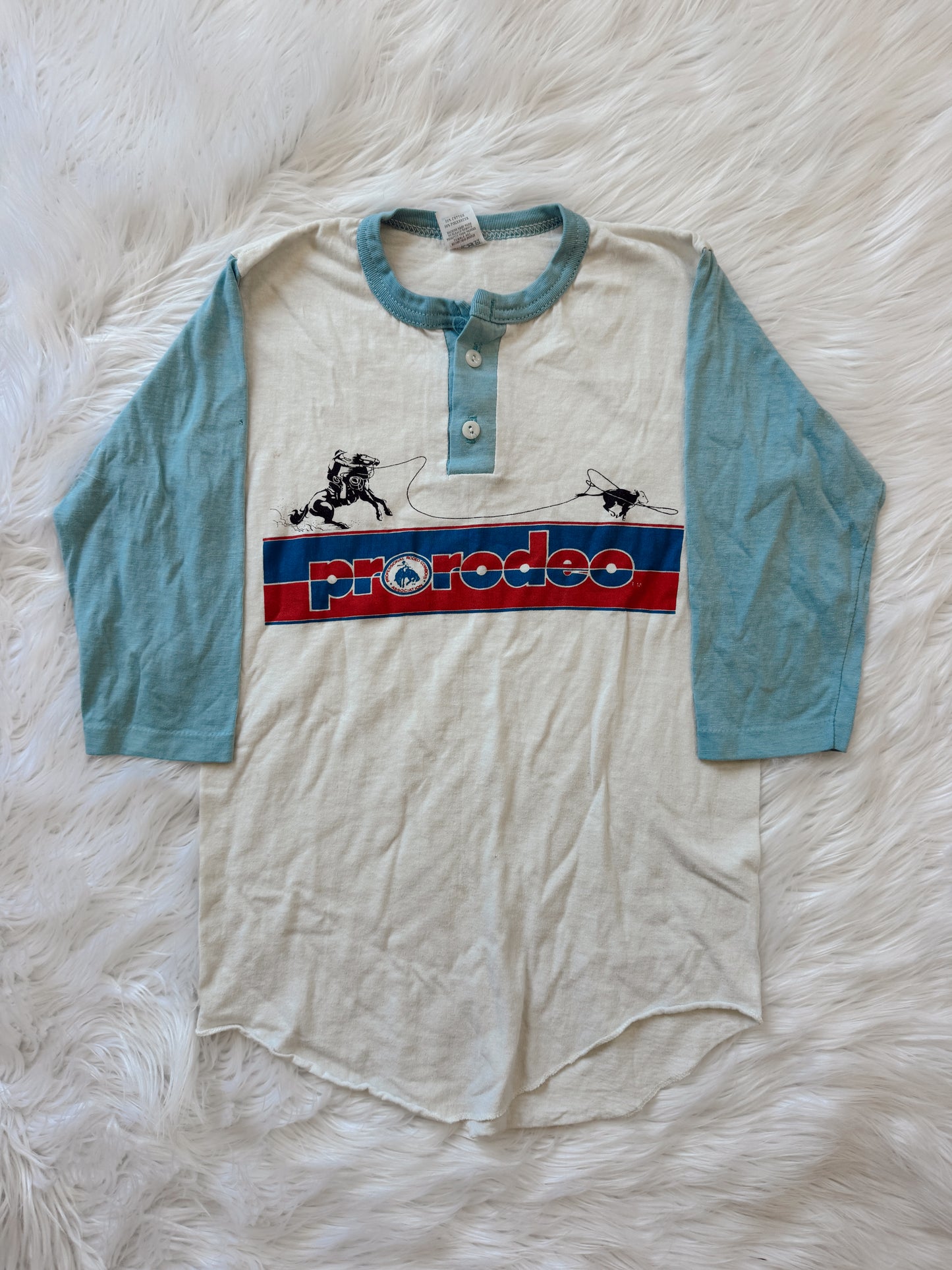 Vintage Pro Rodeo Light Blue Tee