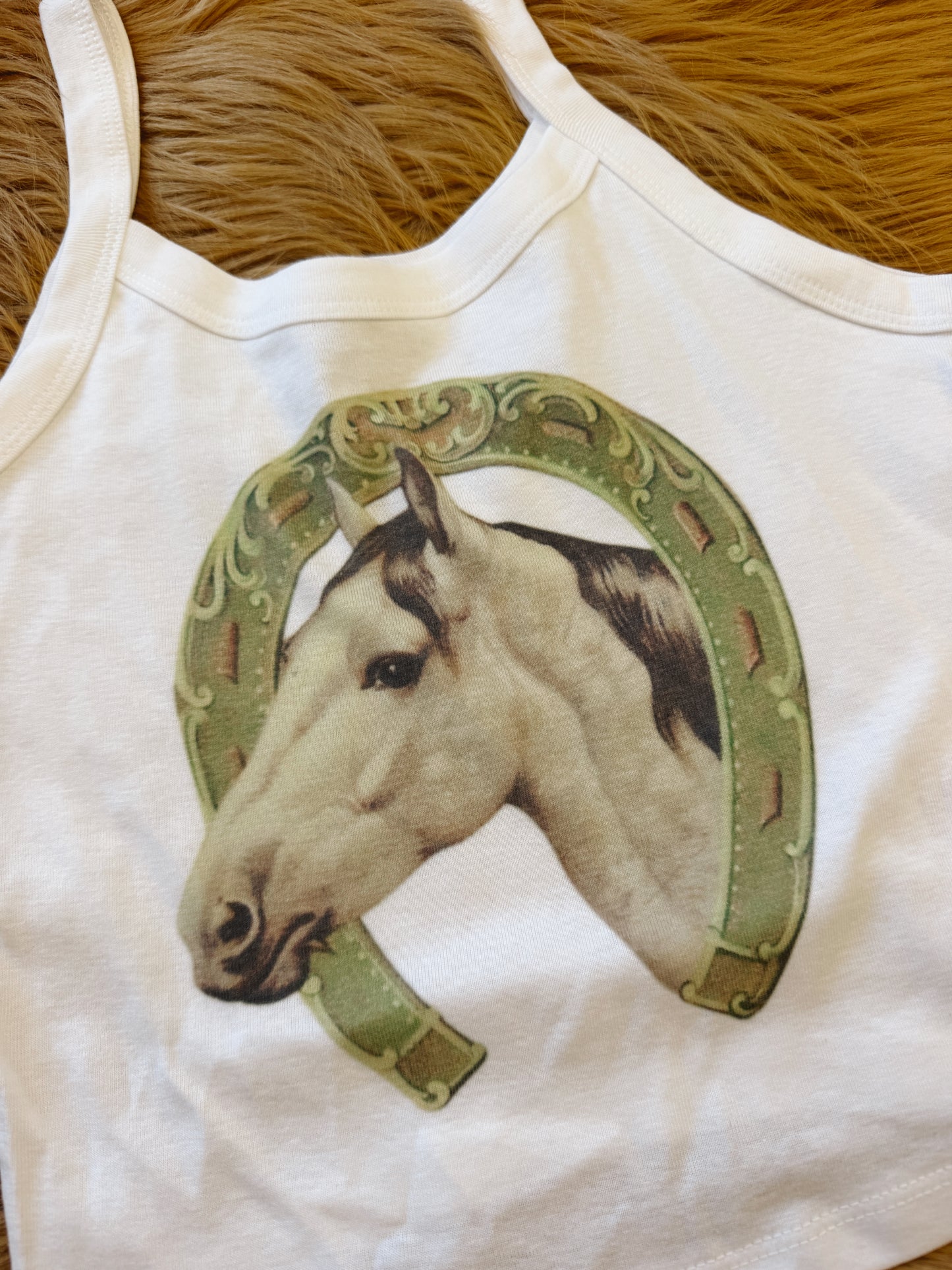 Good Luck Horse Tank Top