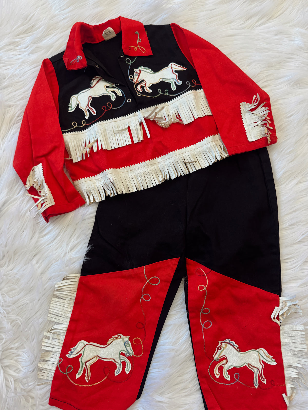 Vintage Kids Cowboy Set