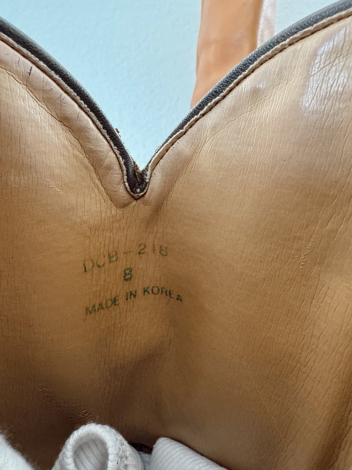 Vintage Tan Cowboy Boots