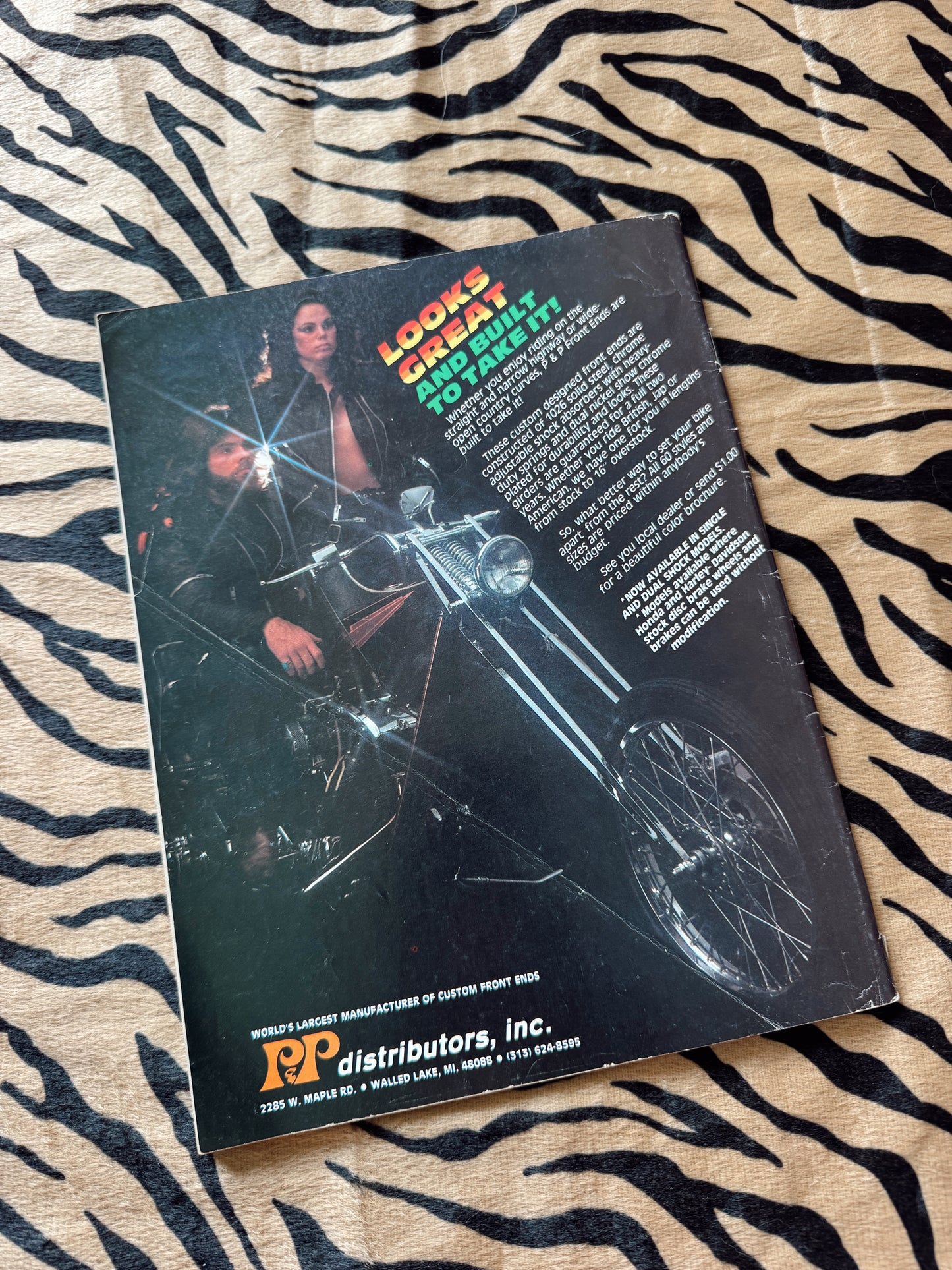 Vintage Iron Horse August 1981 Magazine