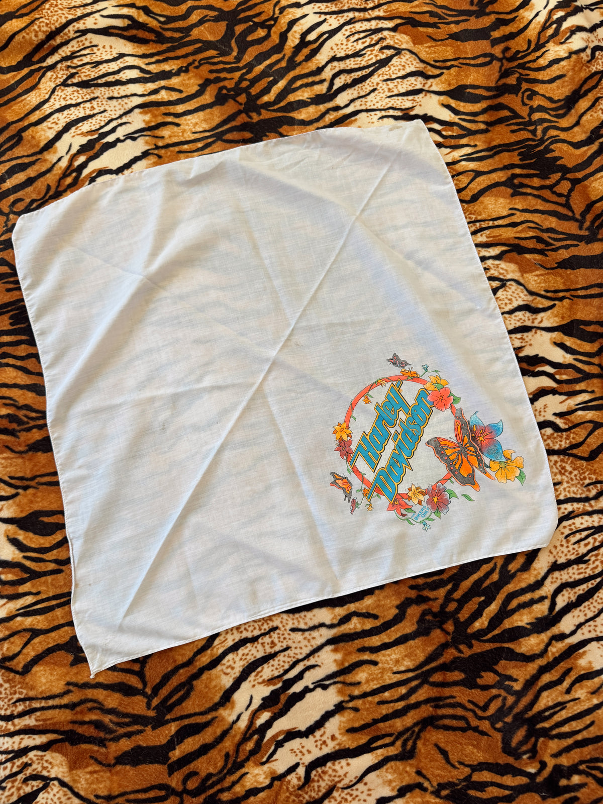 Vintage Harley Butterfly Bandana