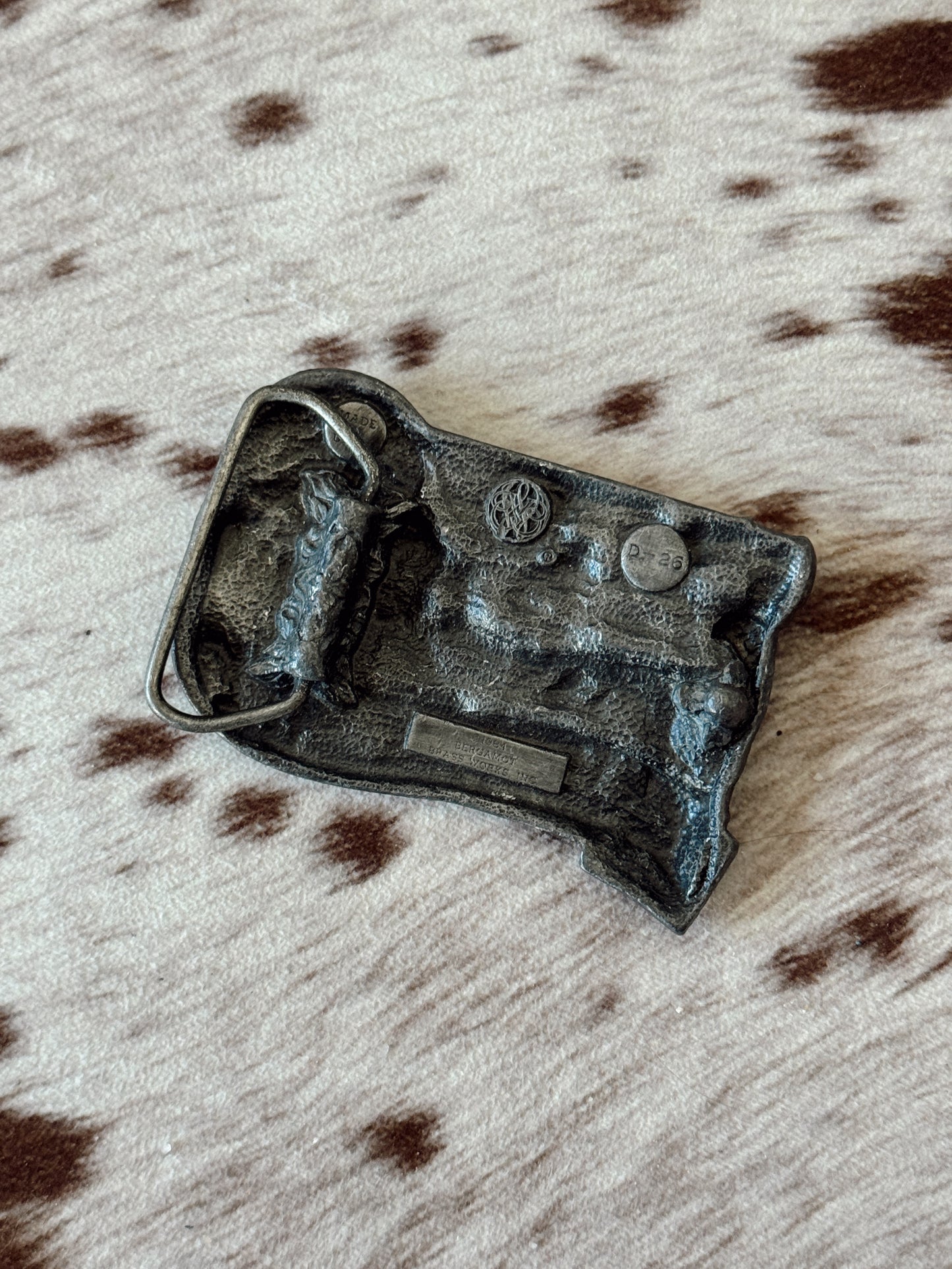 Vintage Indiana Belt Buckle