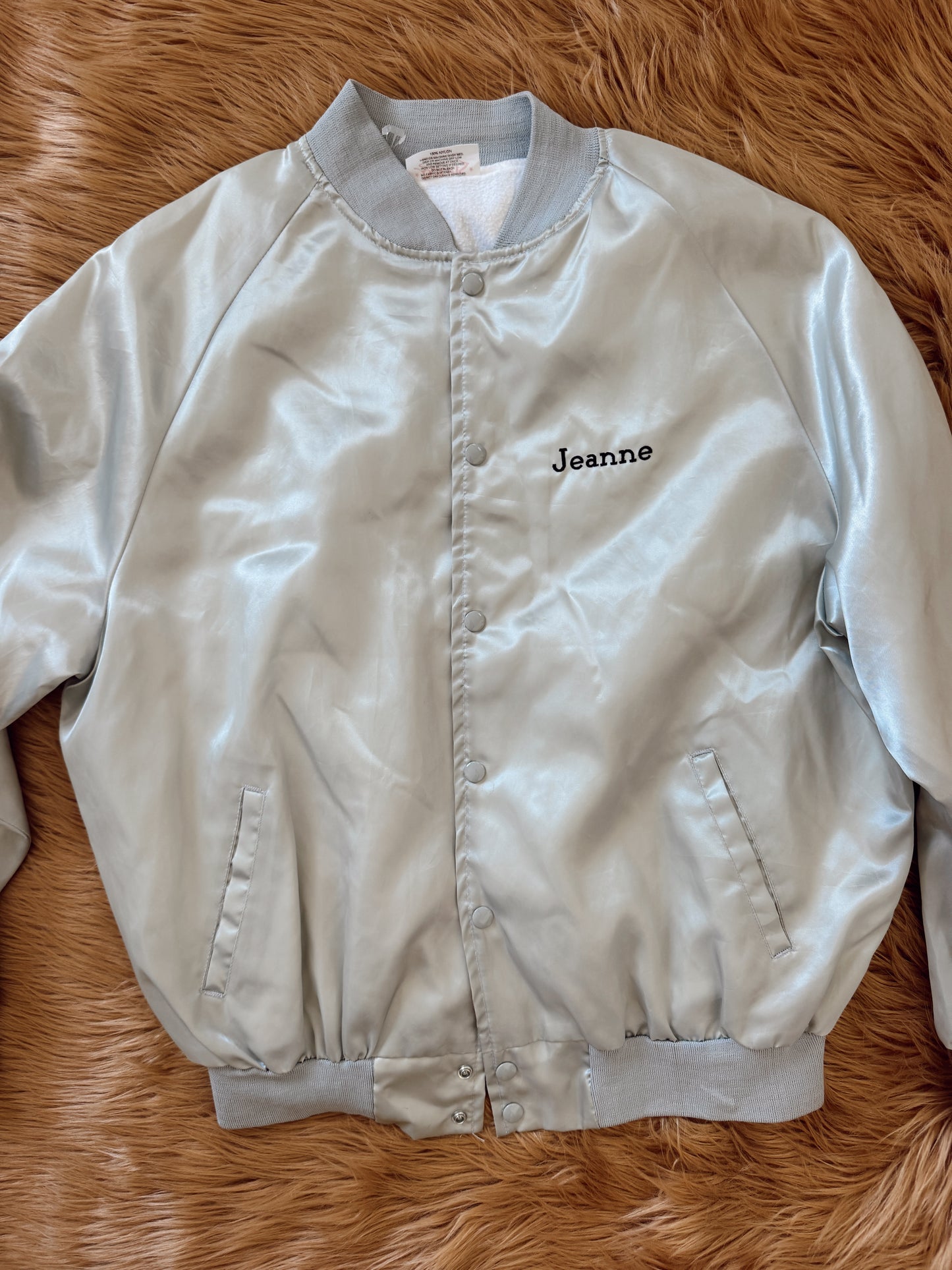 Vintage Dry Creek Farm Horse Bomber Jacket