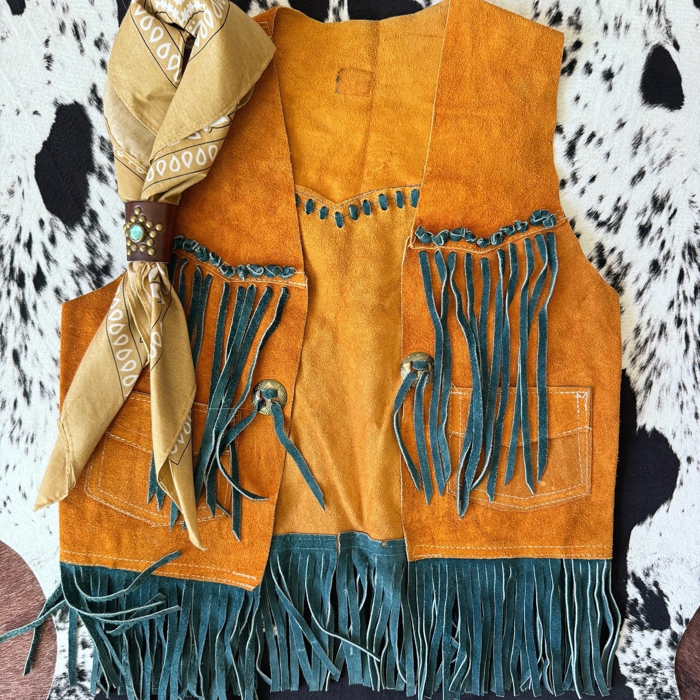 Vintage Fringe Vest