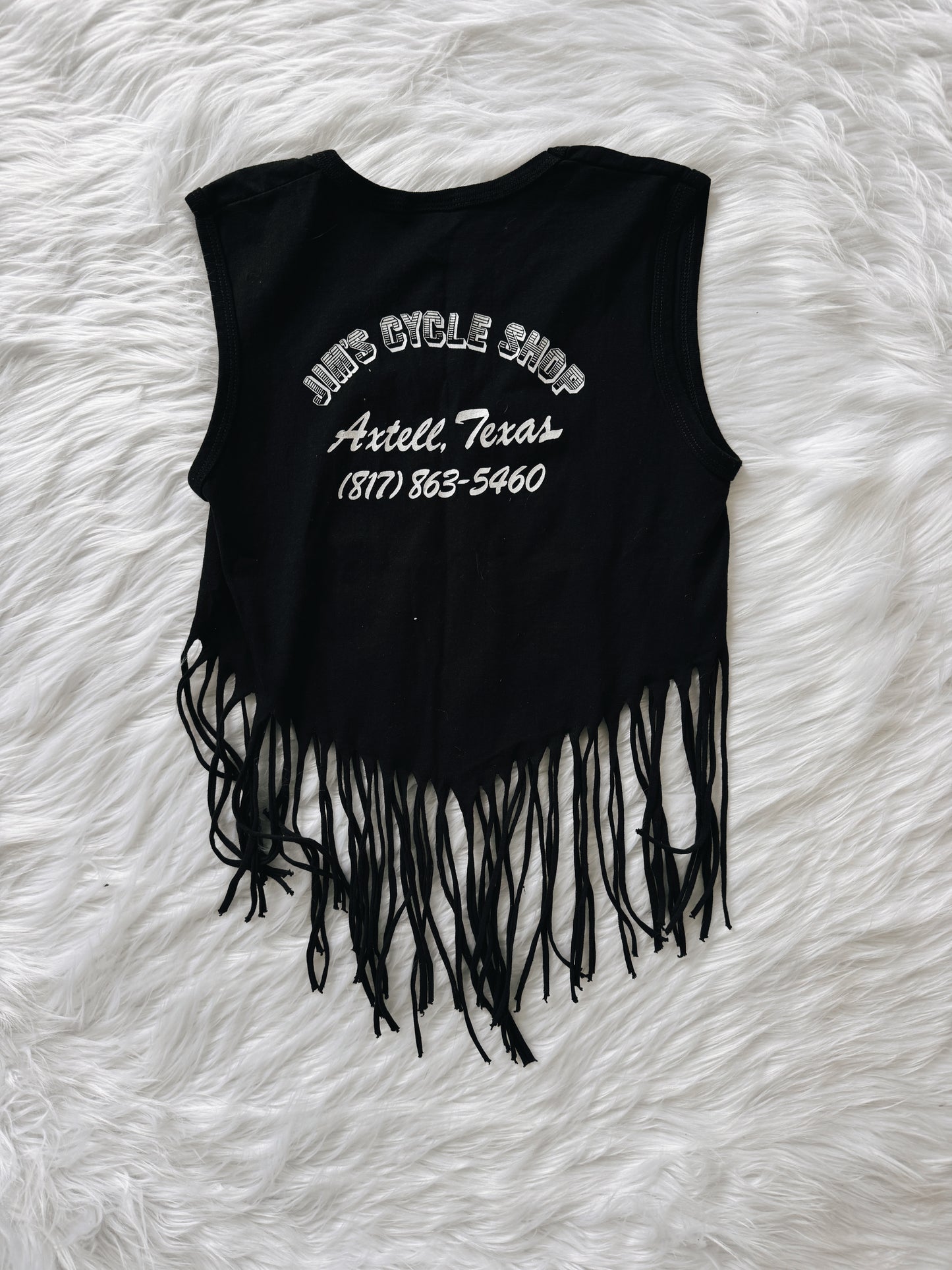 Vintage 3D Emblem Harley Davidson Cut Tank