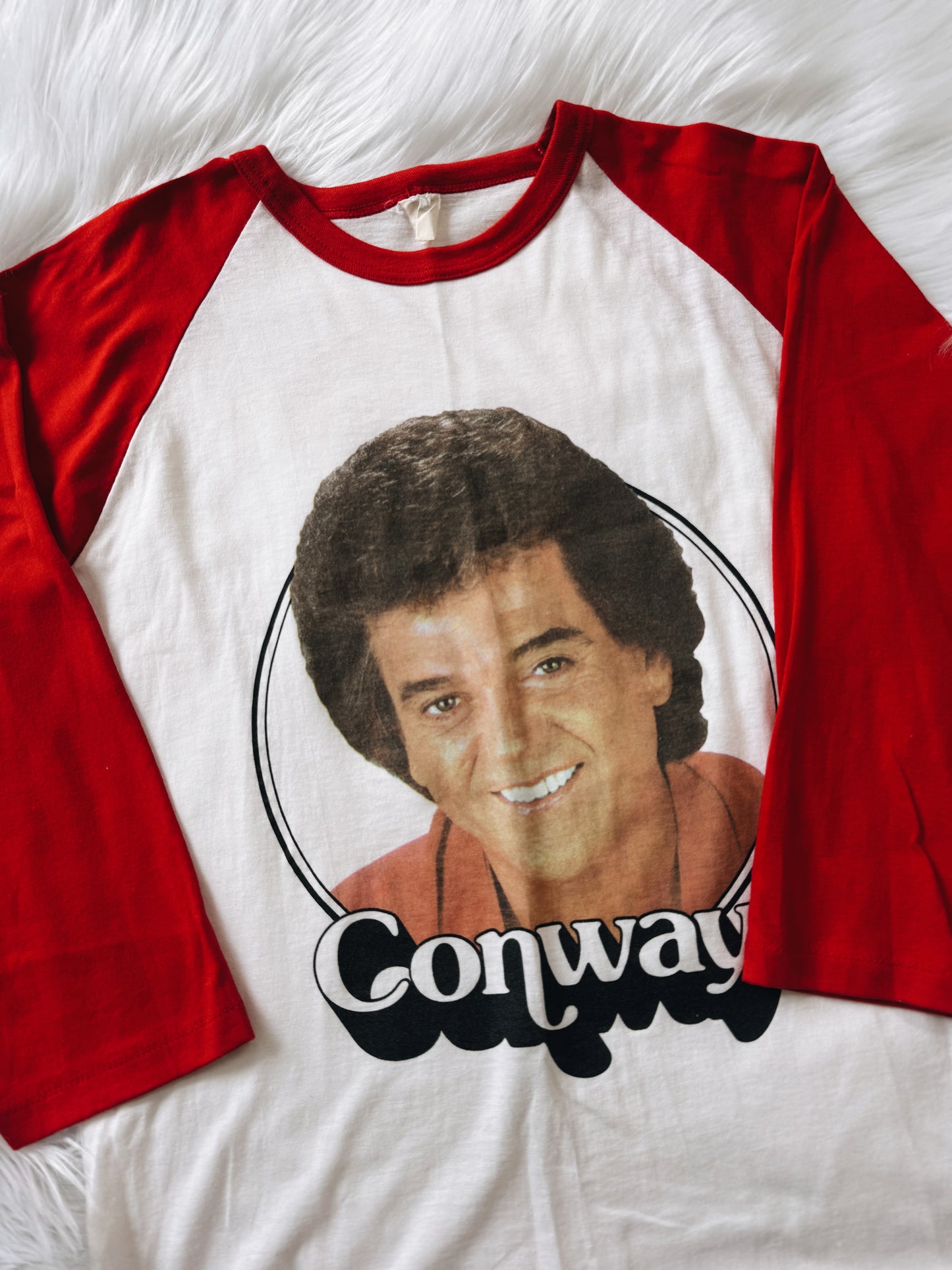 Vintage Conway Twitty Raglan Tee