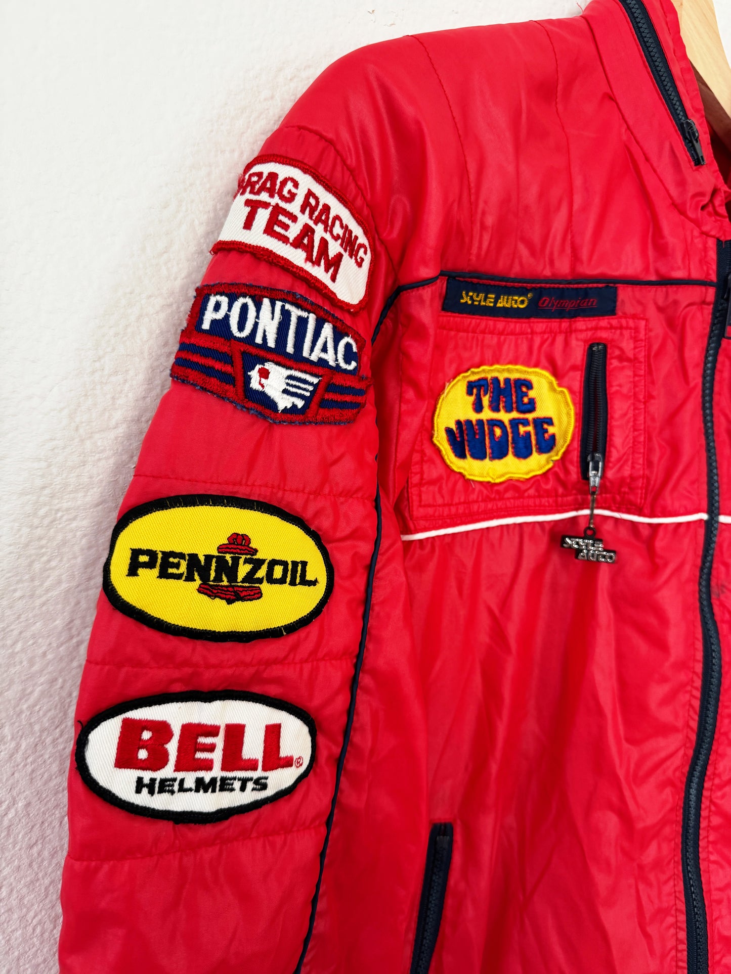 Vintage Pontiac GTO Patch Windbreaker