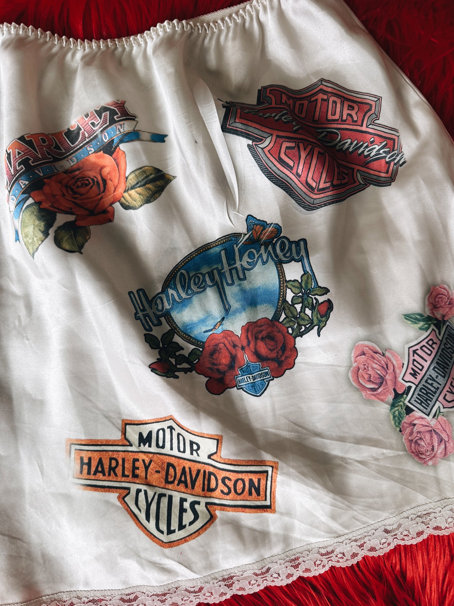 Harley Patchwork Slip Skirt