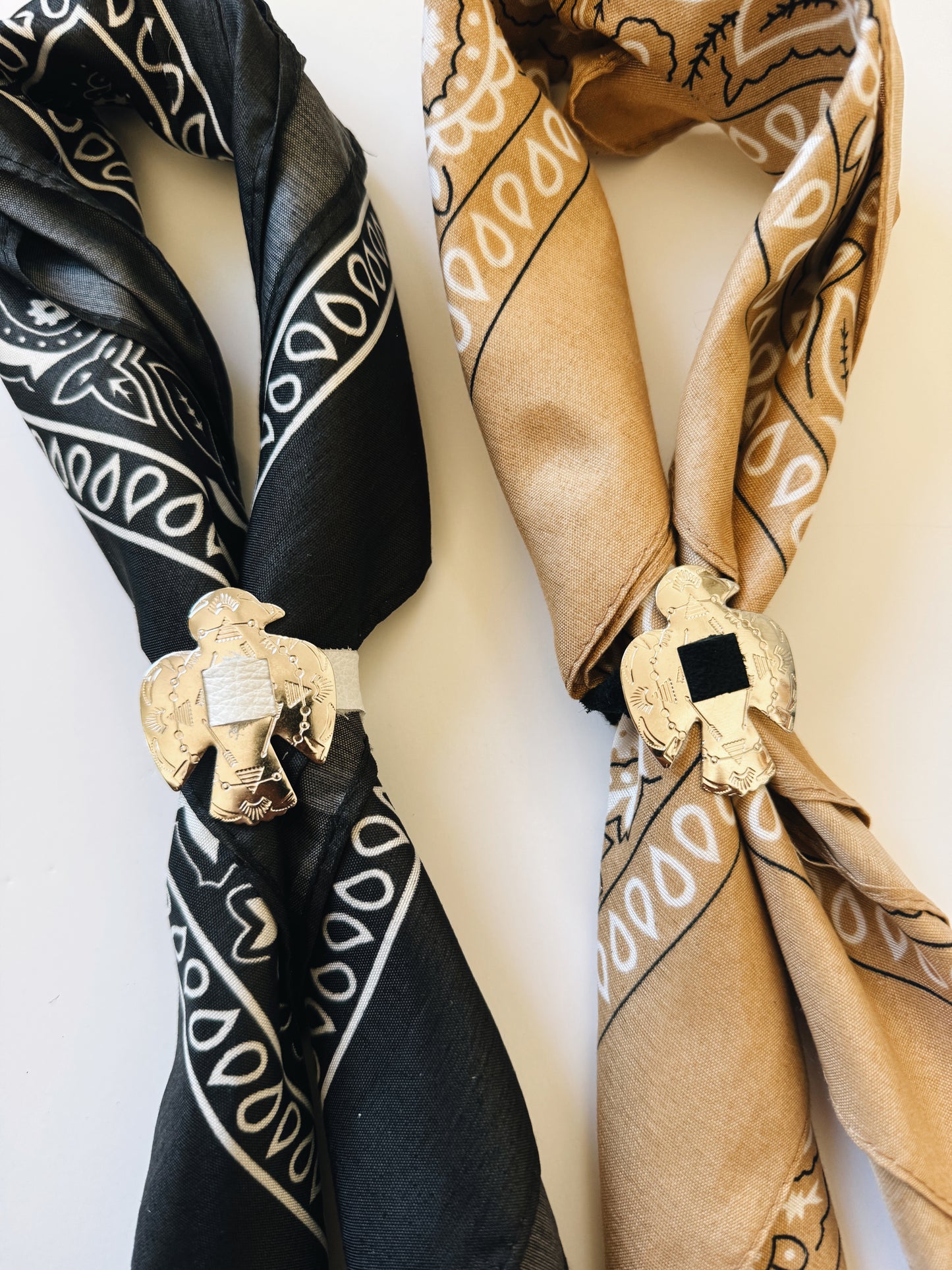 Thunderbird Bandana Concho Slide