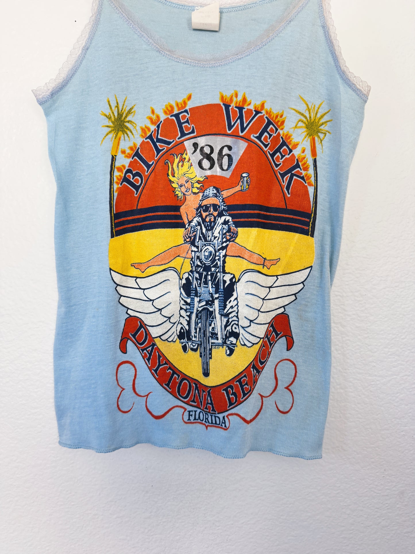 Vintage '86 Daytona Bike Week Tank