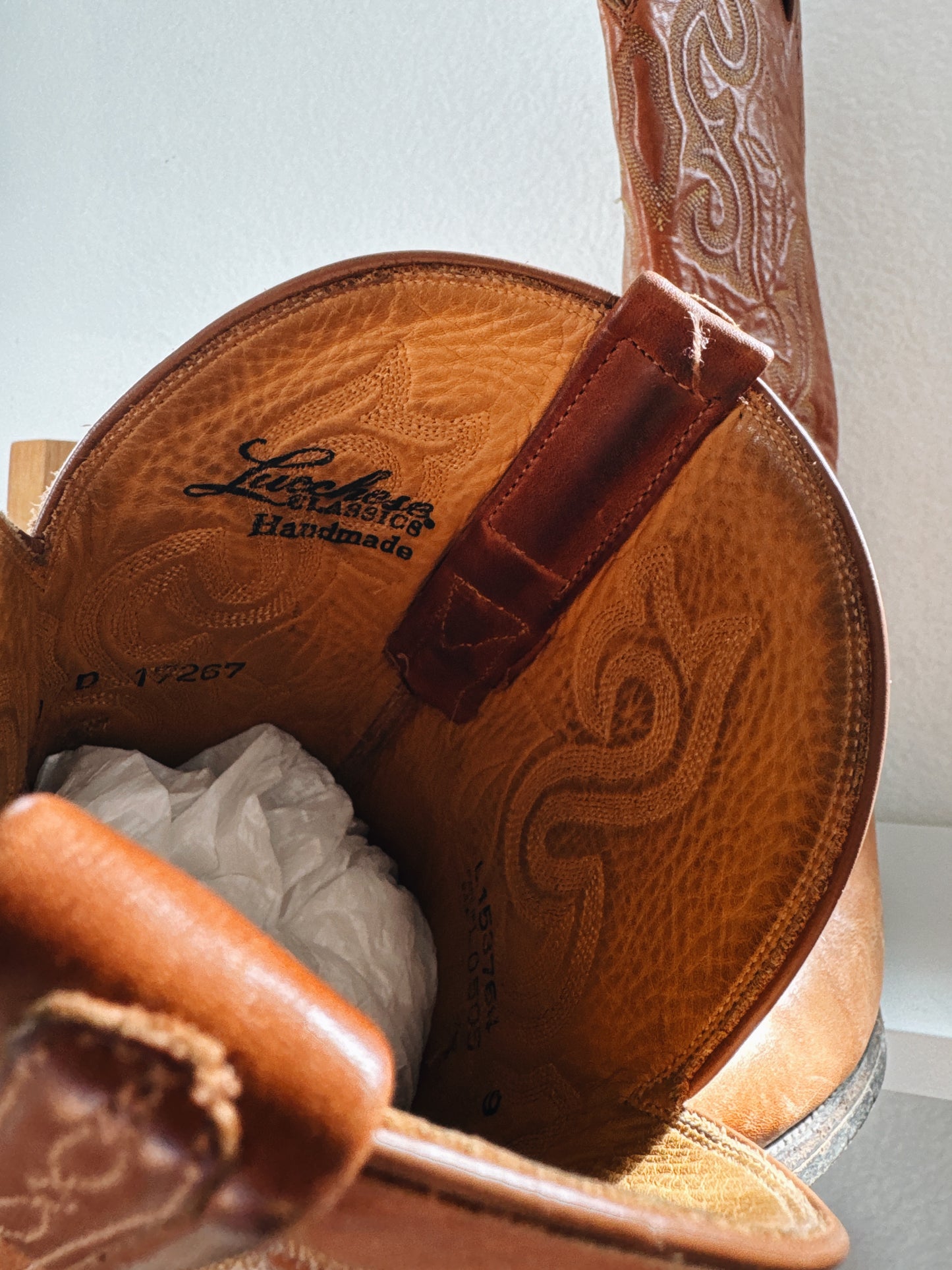 Vintage Lucchese Cowboy Boots